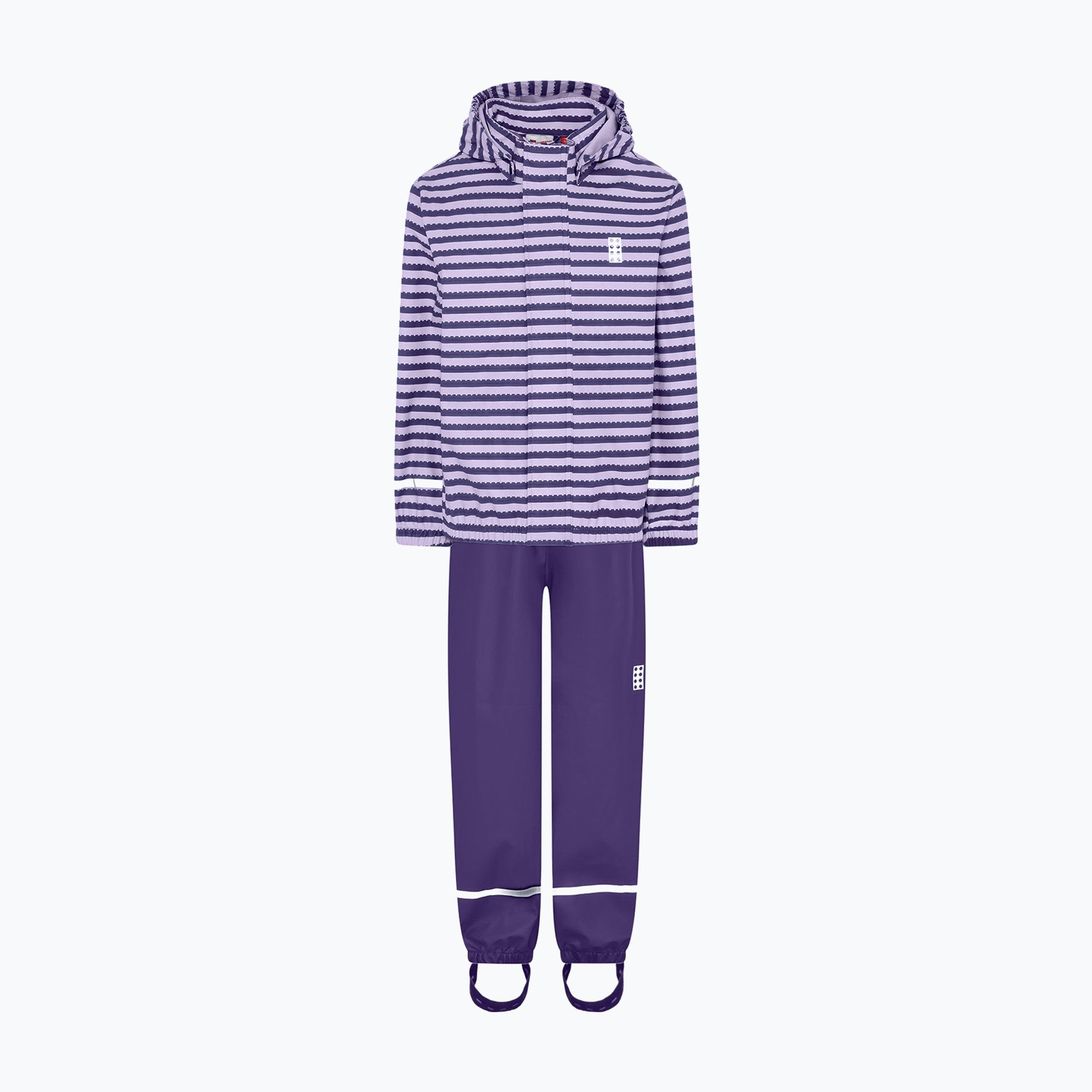Komplet przeciwdeszczowy dziecięcy LEGO Lwjori 204 medium purple 
