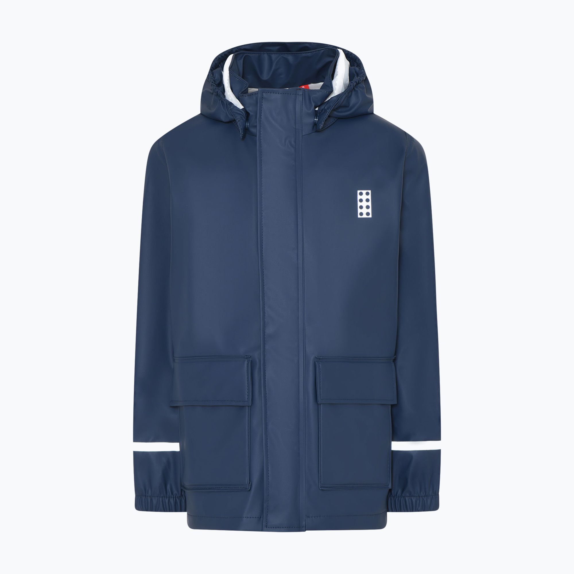 Kurtka przeciwdeszczowa dziecięca LEGO Lwjochy 201 dark navy 