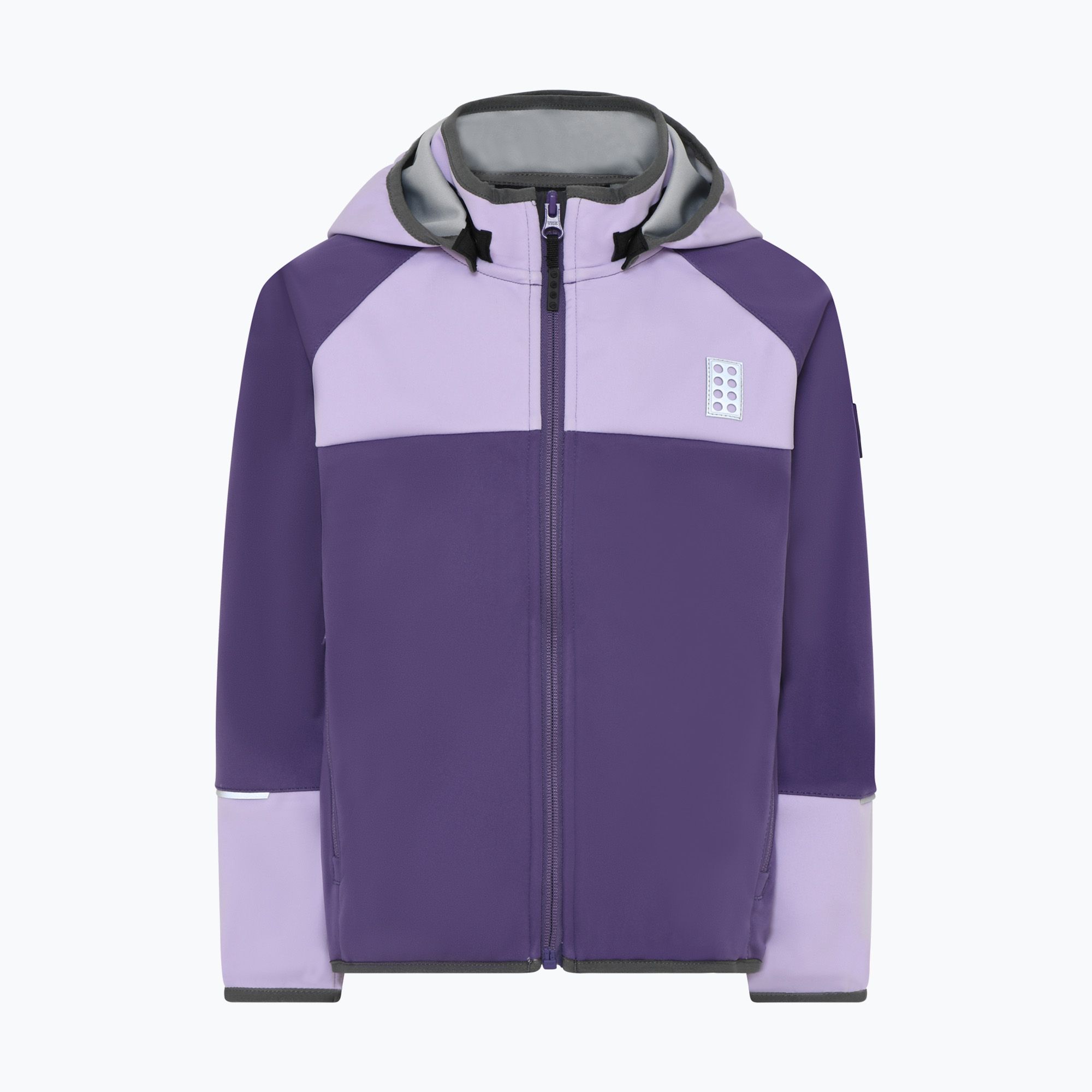Kurtka softshell dziecięca LEGO Lwstorm 202 medium purple 