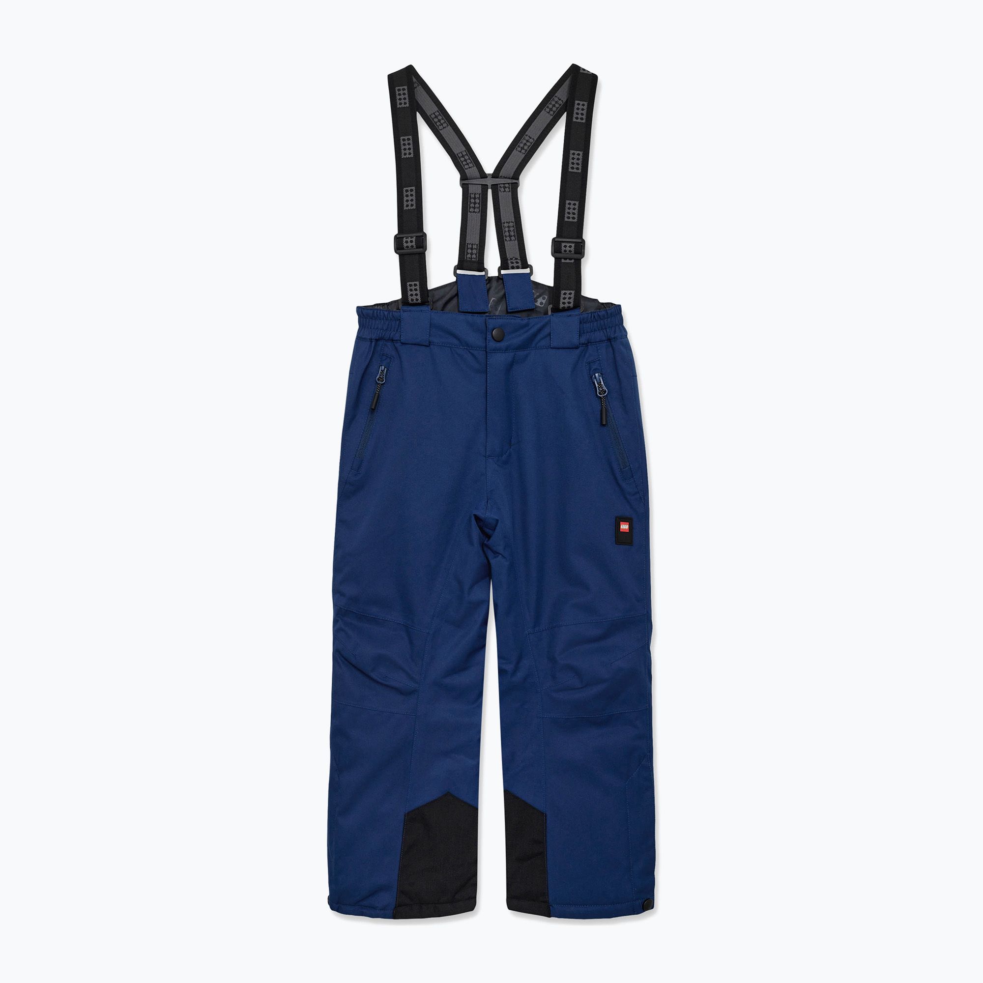 Spodnie narciarskie dziecięce LEGO Lwparaw 702 dark blue 