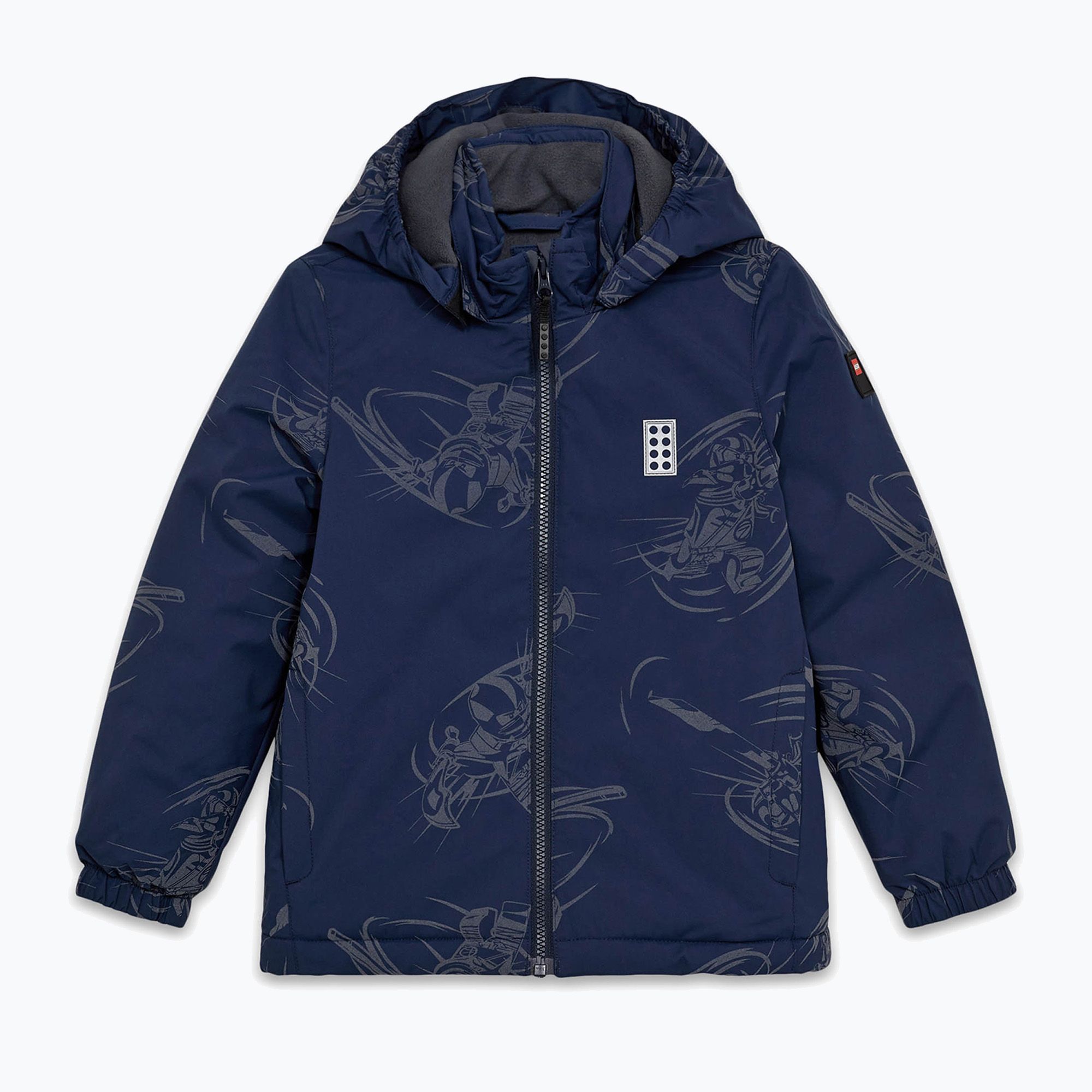 Kurtka narciarska dziecięca LEGO Lwjad 602 dark navy 
