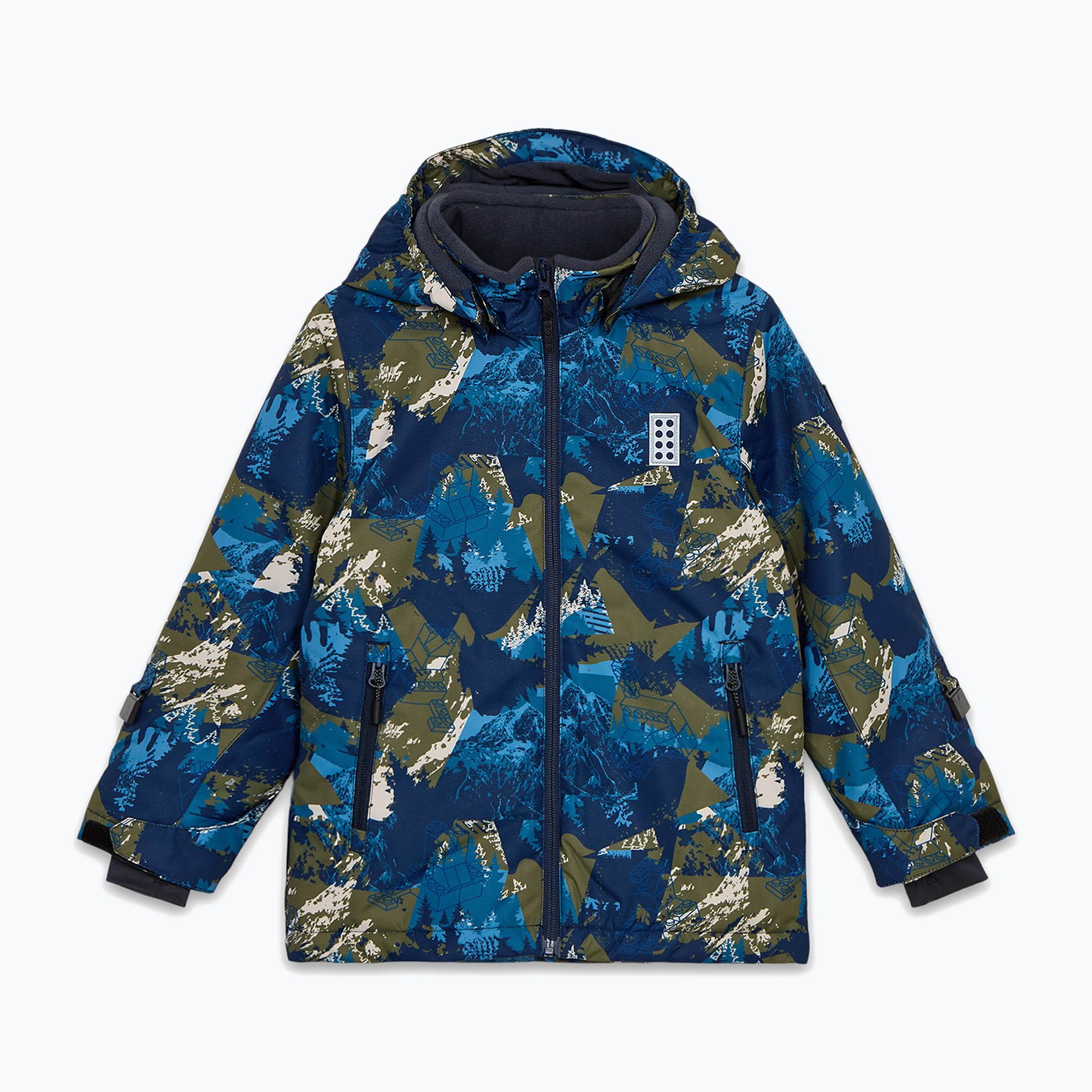 Kurtka narciarska dziecięca LEGO Lwjad 710 dark navy 