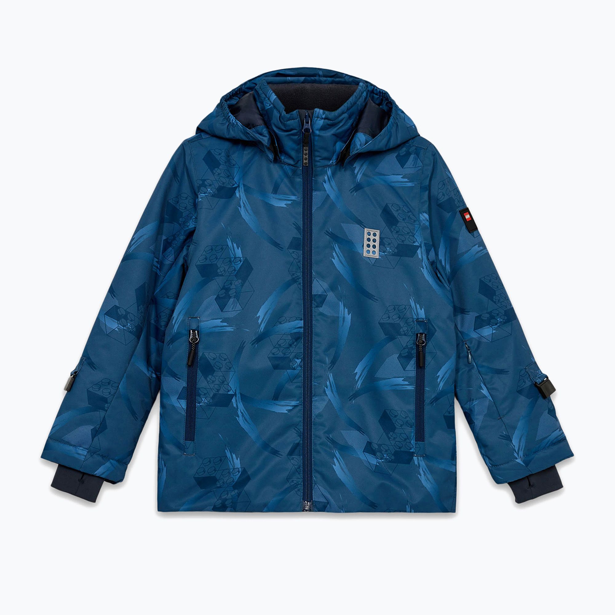Kurtka narciarska dziecięca LEGO Lwjad 800 middle blue 