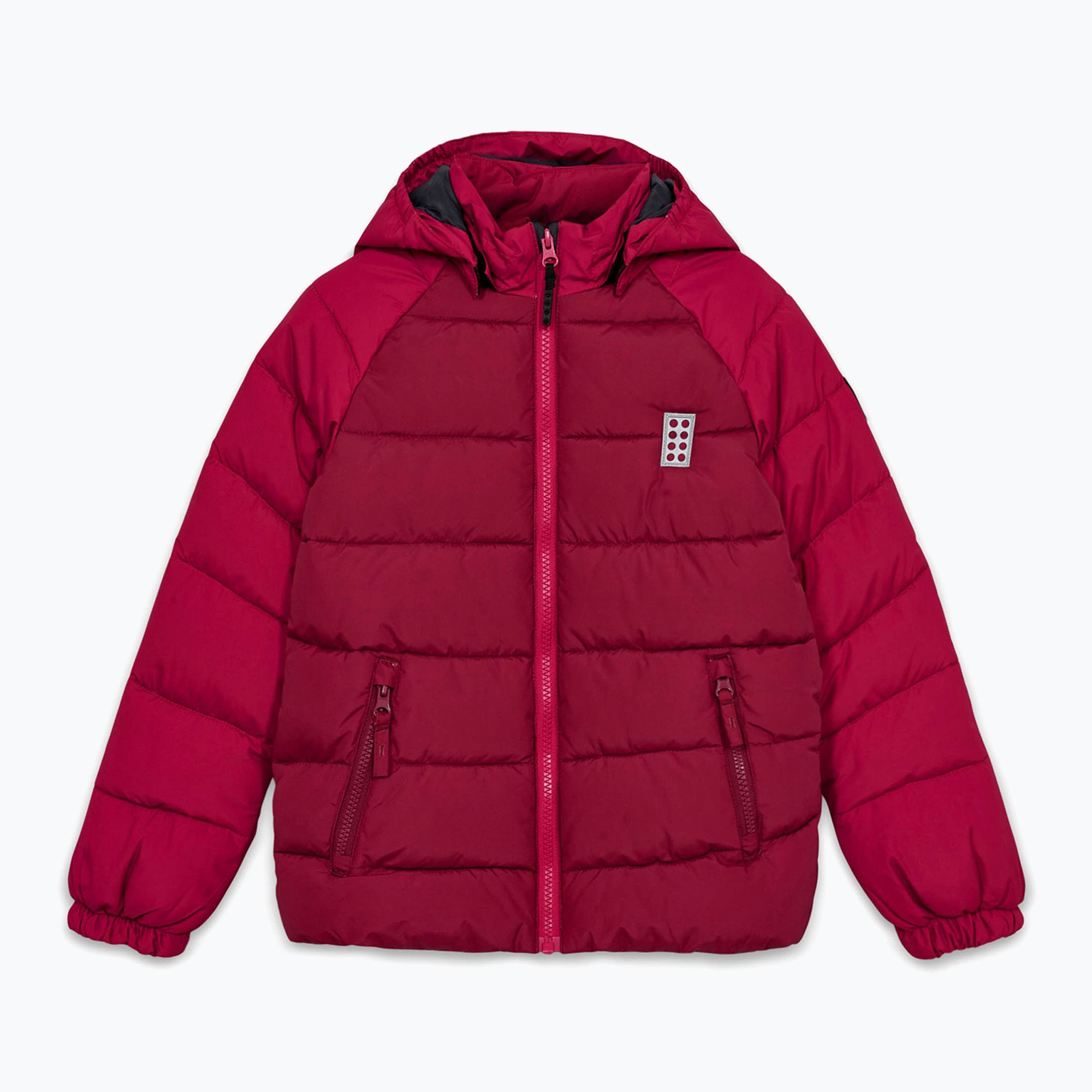 Kurtka ocieplana dziecięca LEGO Lwjipe 704 dark red 
