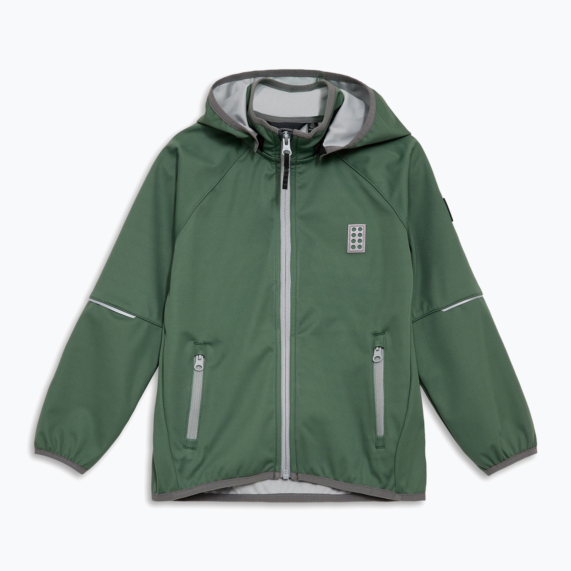 Kurtka softshell dziecięca LEGO Lwsefrit 200 green 