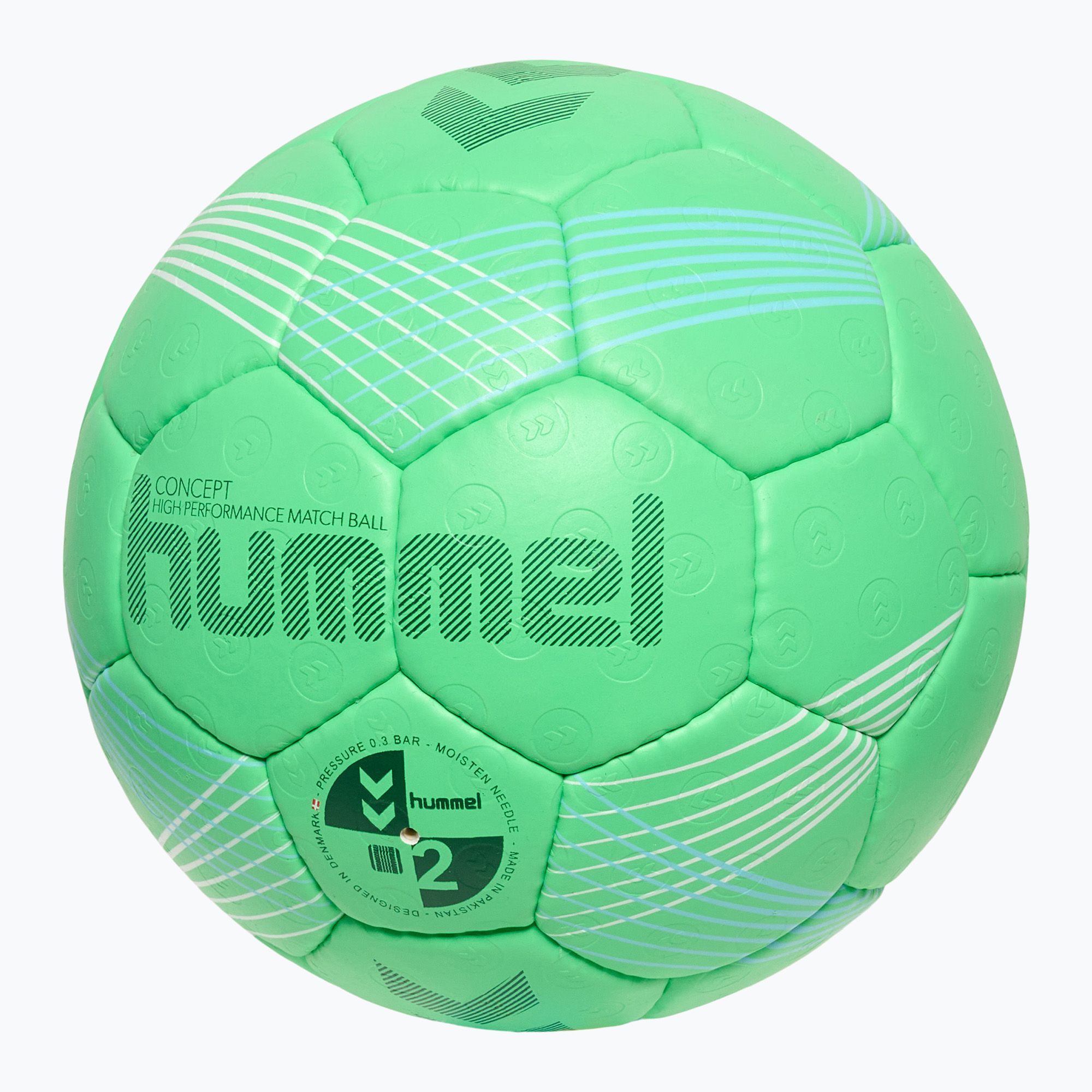 Piłka do piłki ręcznej Hummel Concept HB green/blue/white rozmiar 3 