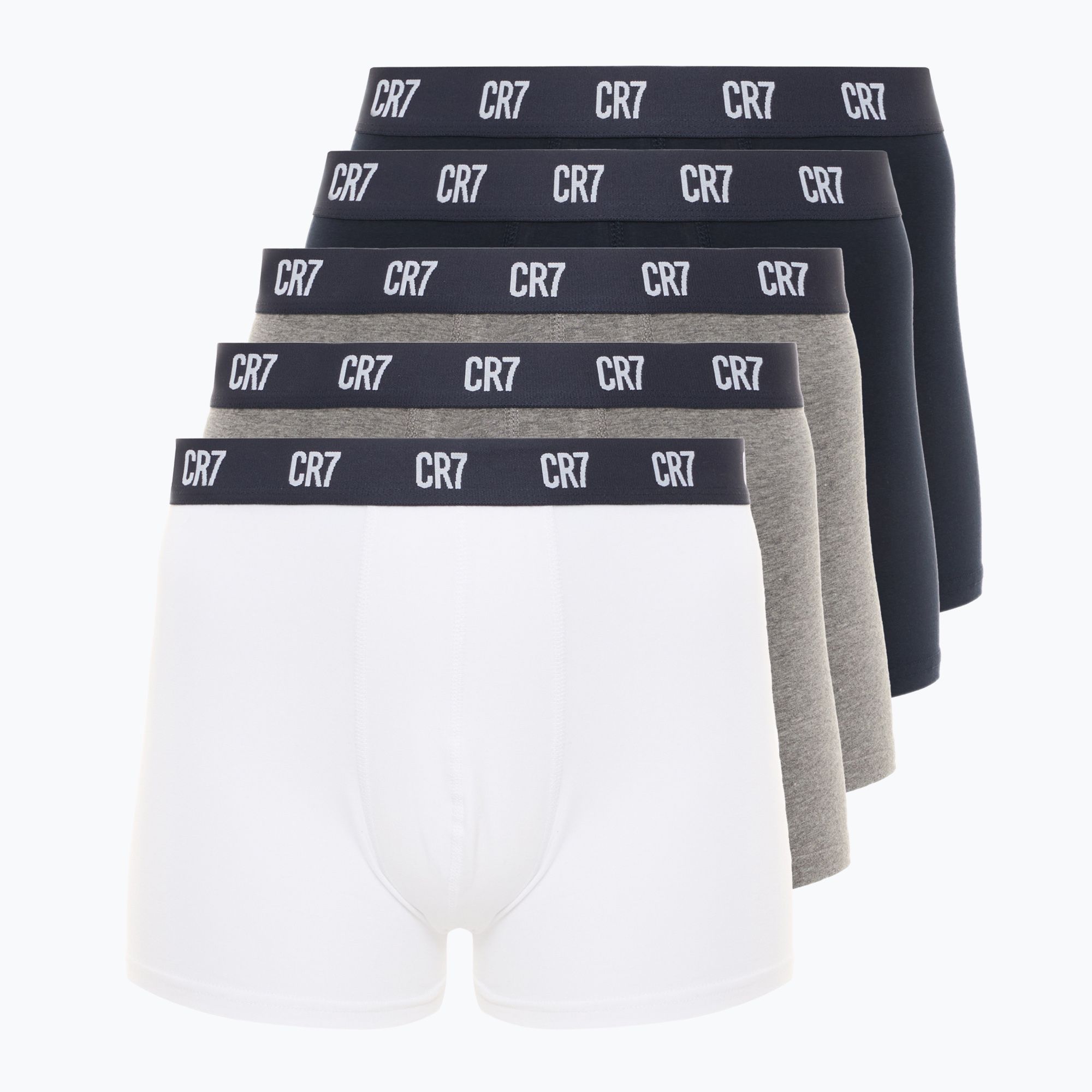Bokserki męskie CR7 Basic Trunk 5 par 2336 multicolur 