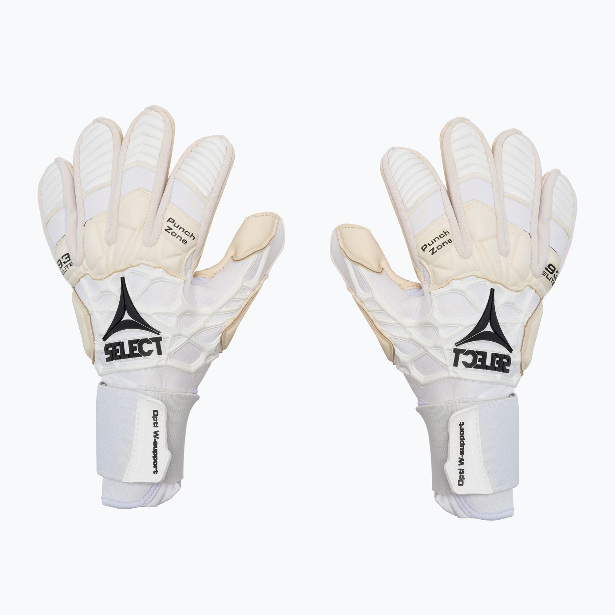 Rękawice bramkarskie SELECT 93 Elite V21 białe 500060 