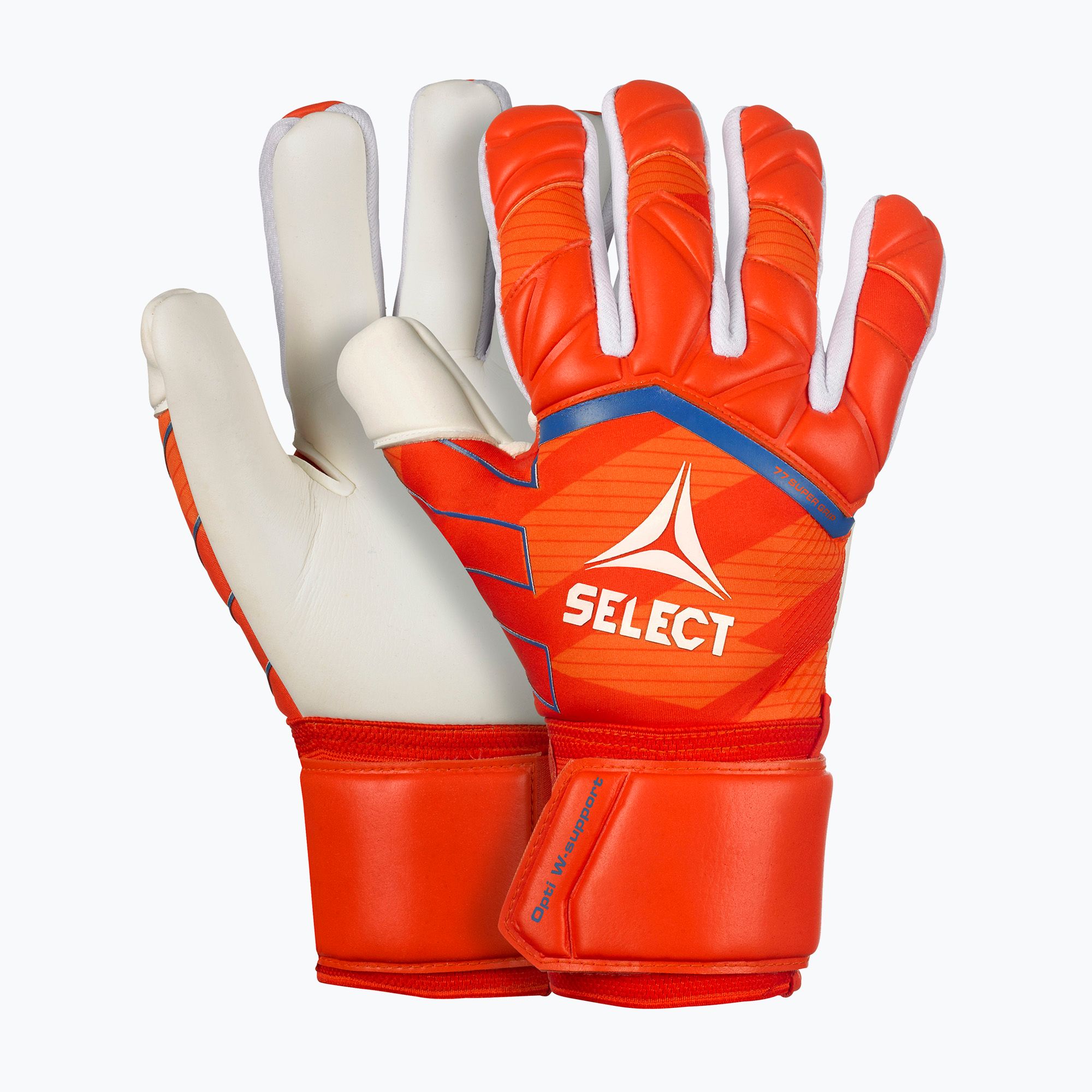 Rękawice bramkarskie SELECT 77 Super Grip v24 orange/white 