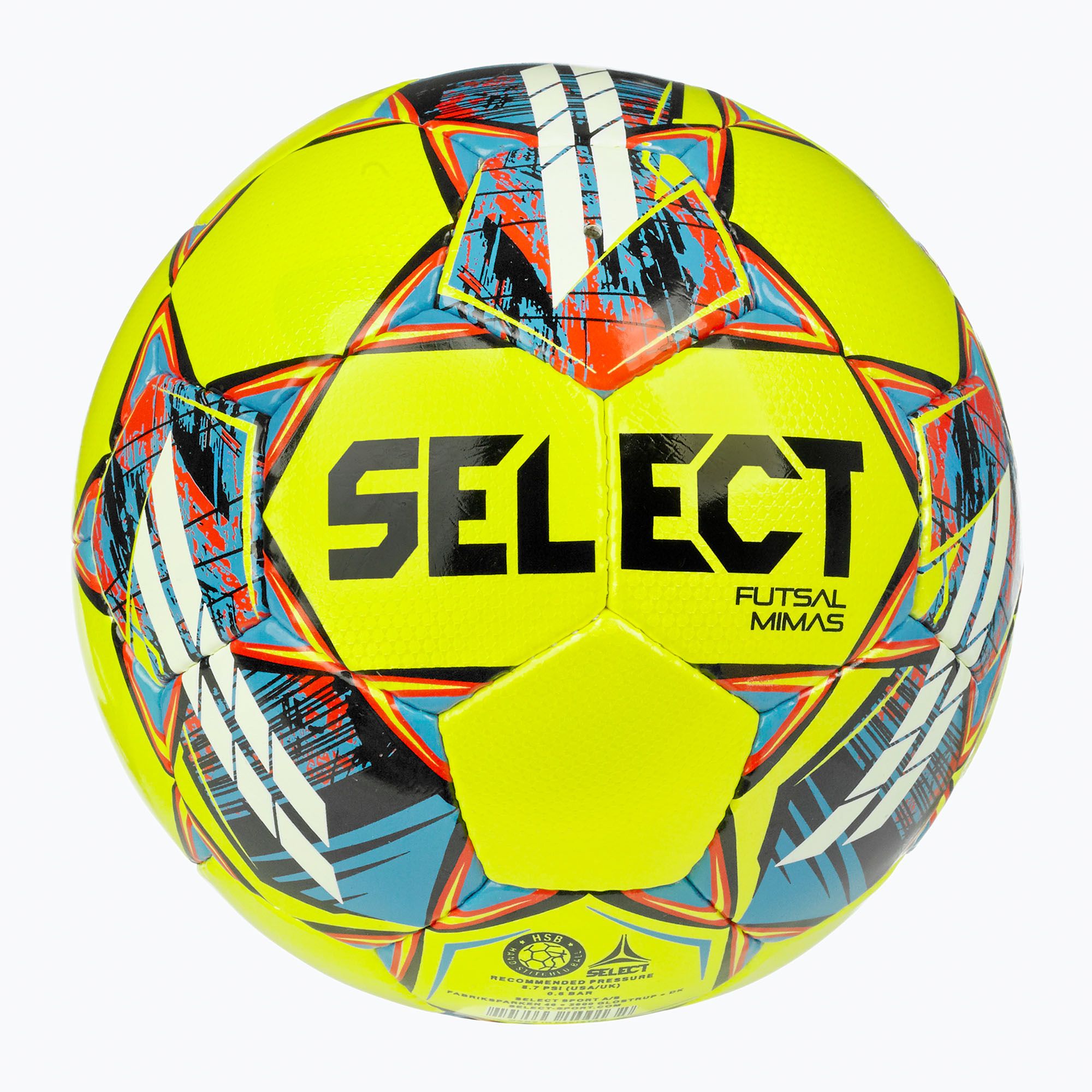 Piłka do piłki nożnej SELECT Futsal Mimas Fogo Ekstraklasa FIFA yellow/white rozmiar 4 