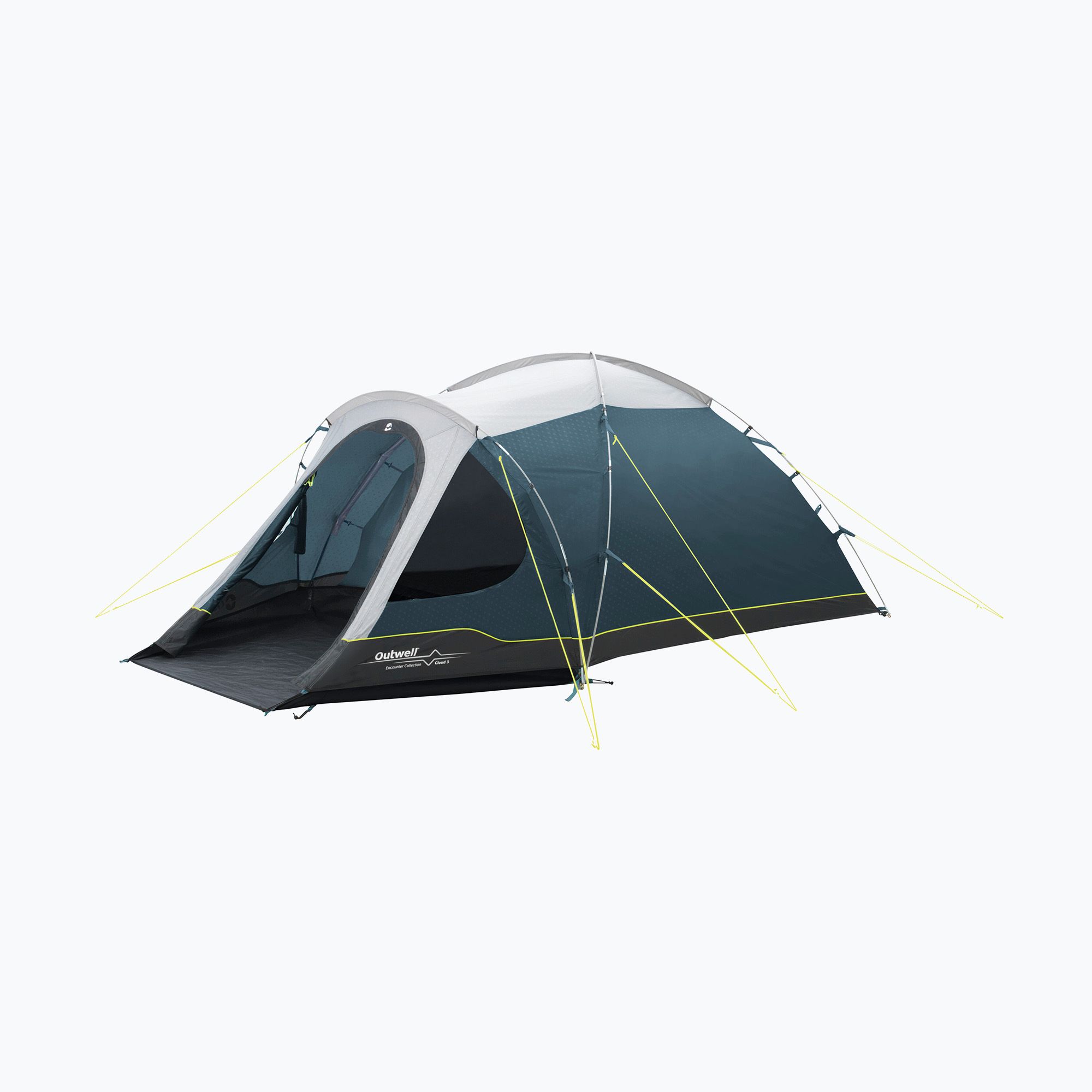 Namiot kempingowy 3-osobowy Outwell Cloud 3 dark green 
