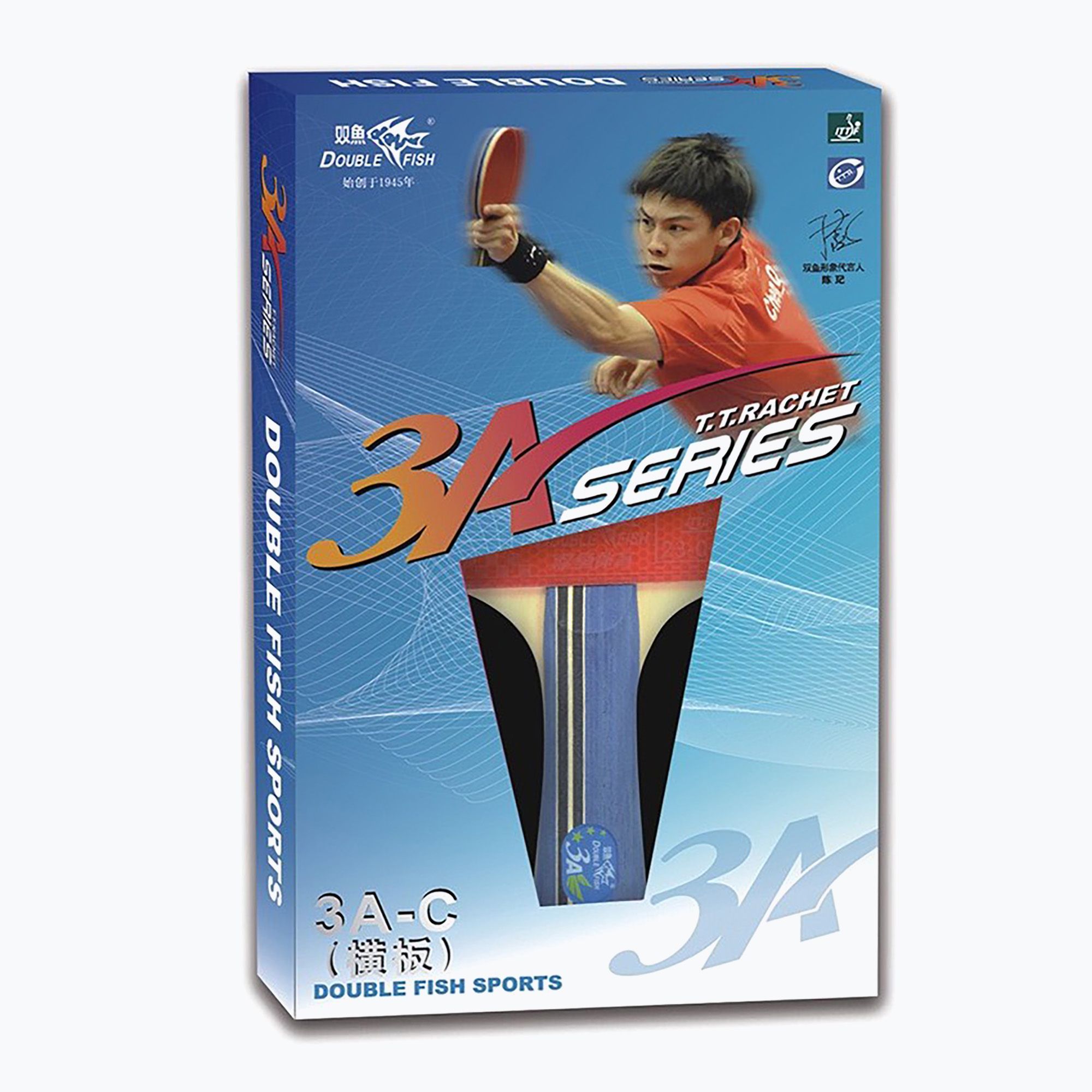 Rakietka do tenisa stołowego Double Fish 3A+ 