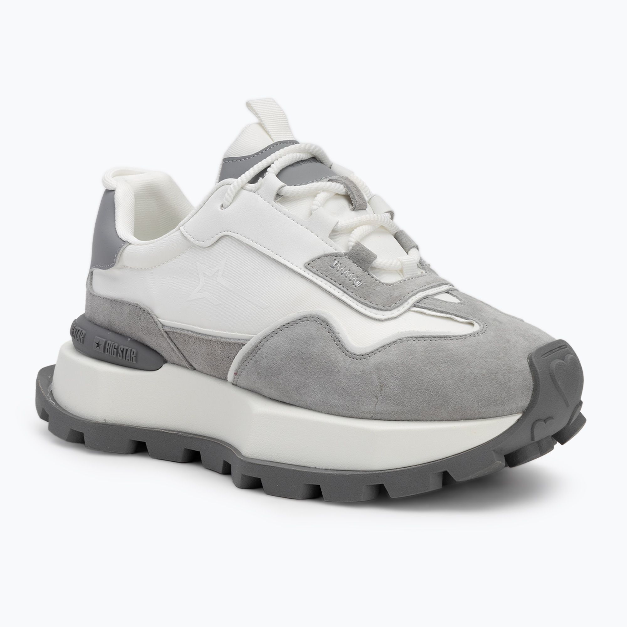 Buty damskie BIG STAR OO274A235 light grey/white 