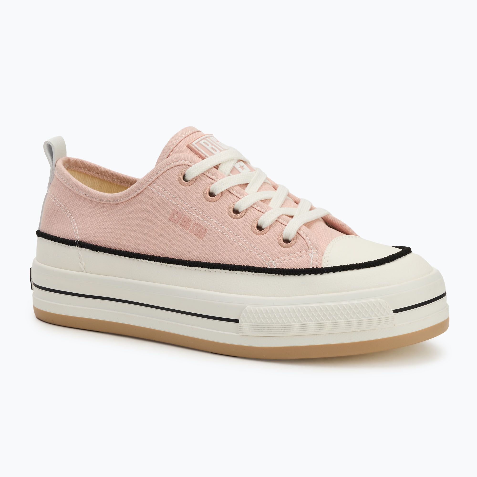 Trampki damskie BIG STAR NN274207 nude 
