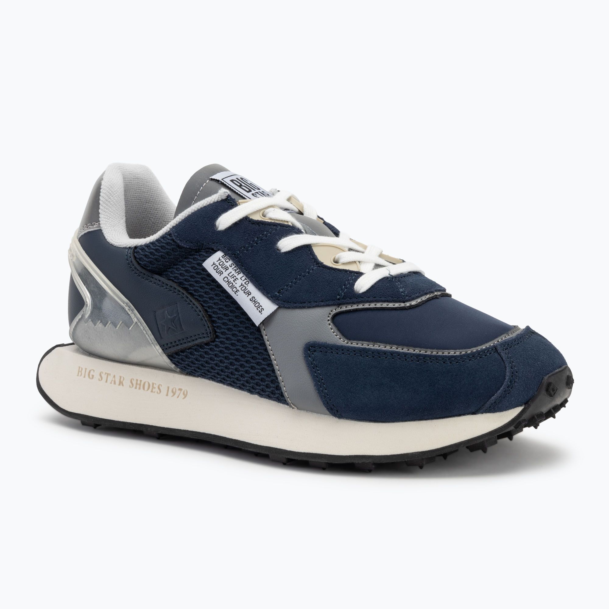 Buty męskie BIG STAR RR174373 granat 