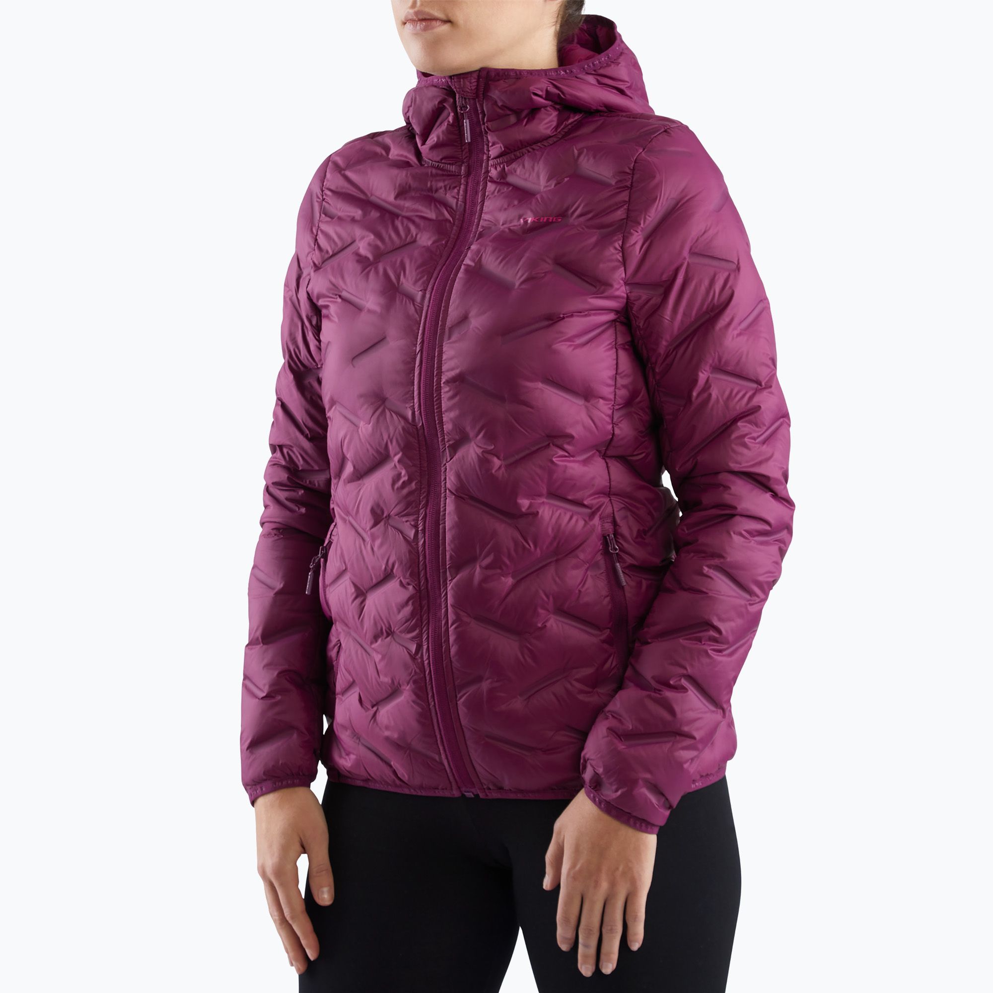 Kurtka puchowa damska Viking Aspen pink 