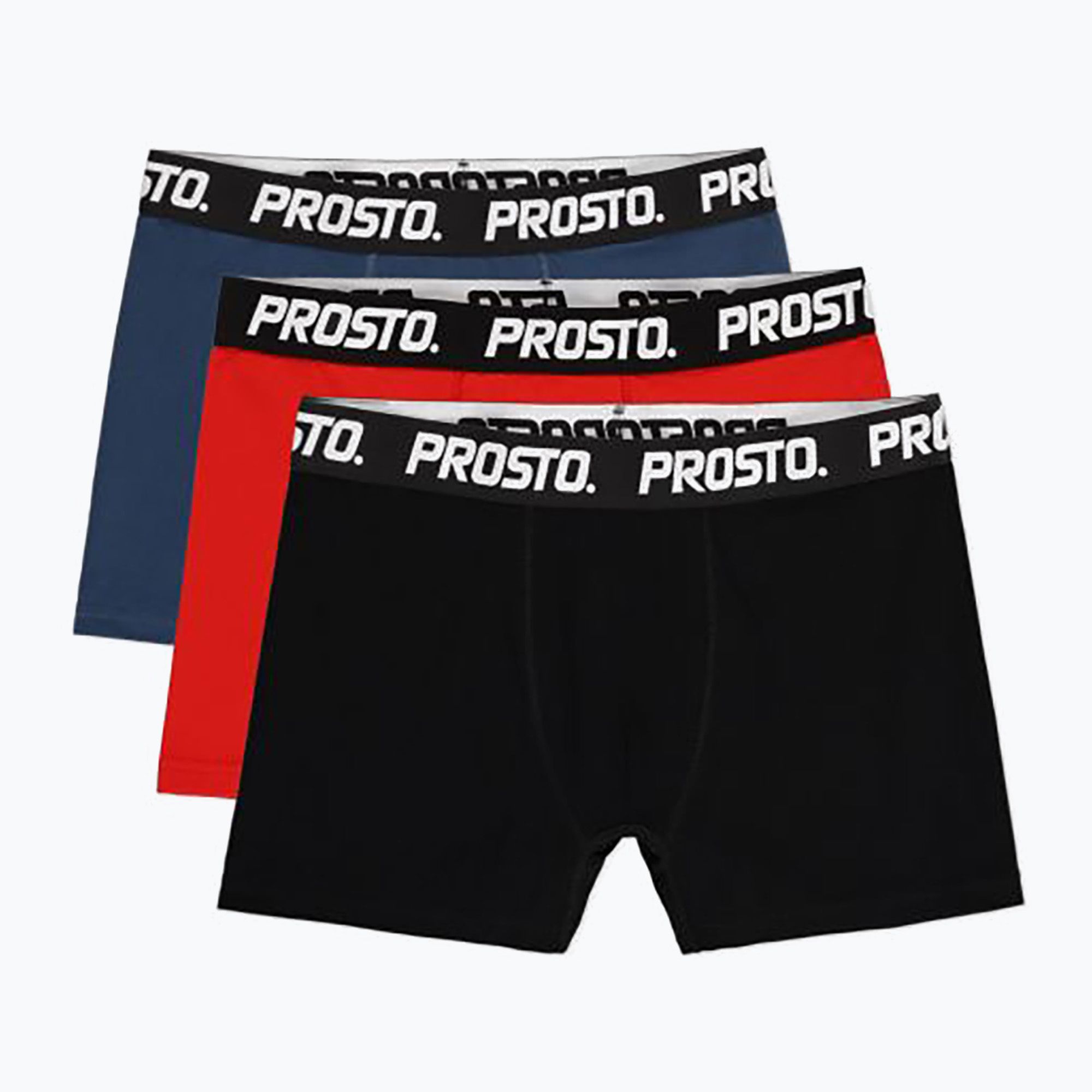 Bokserki męskie PROSTO Boxers 3 pary multicolor 