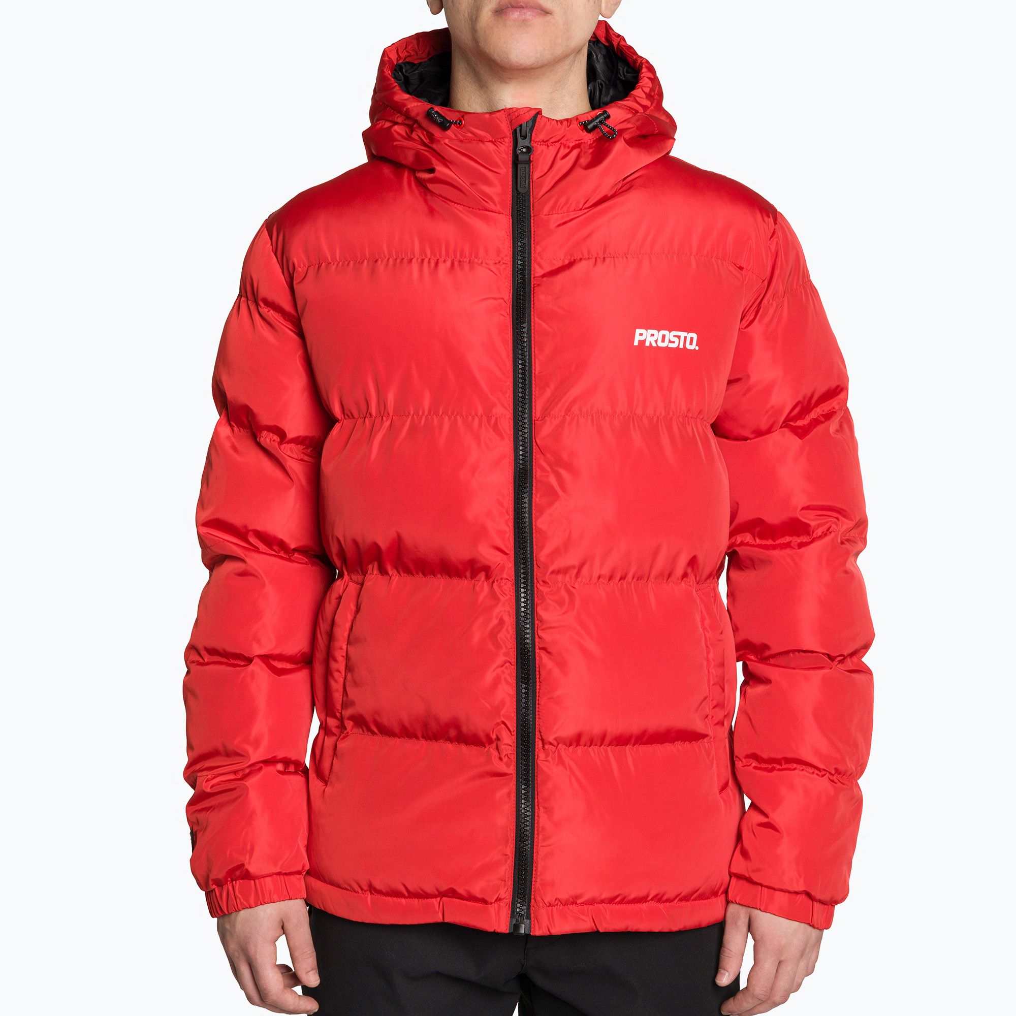 Kurtka zimowa męska PROSTO Winter Adament red 