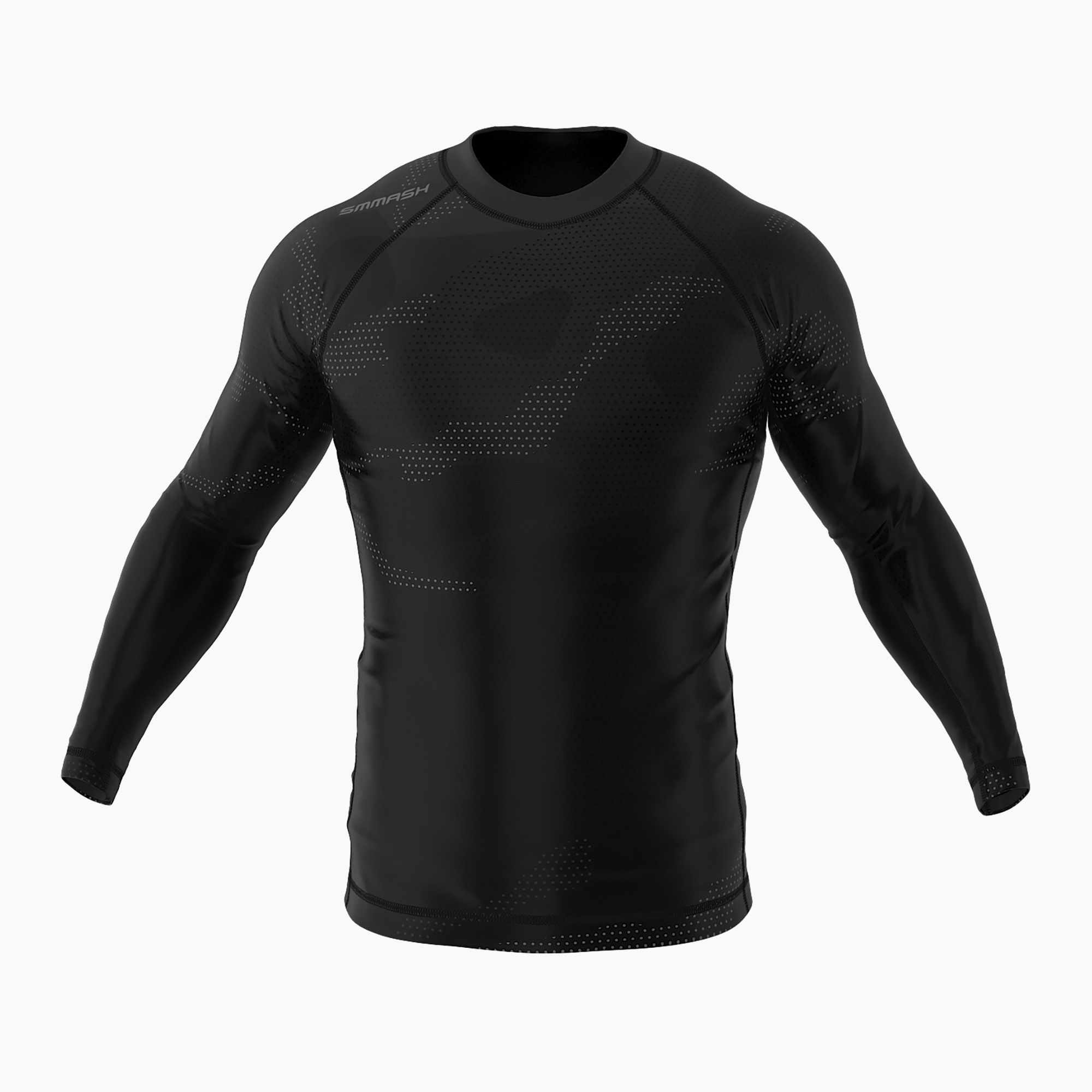 Rashguard longsleeve męski SMMASH Murk czarny 
