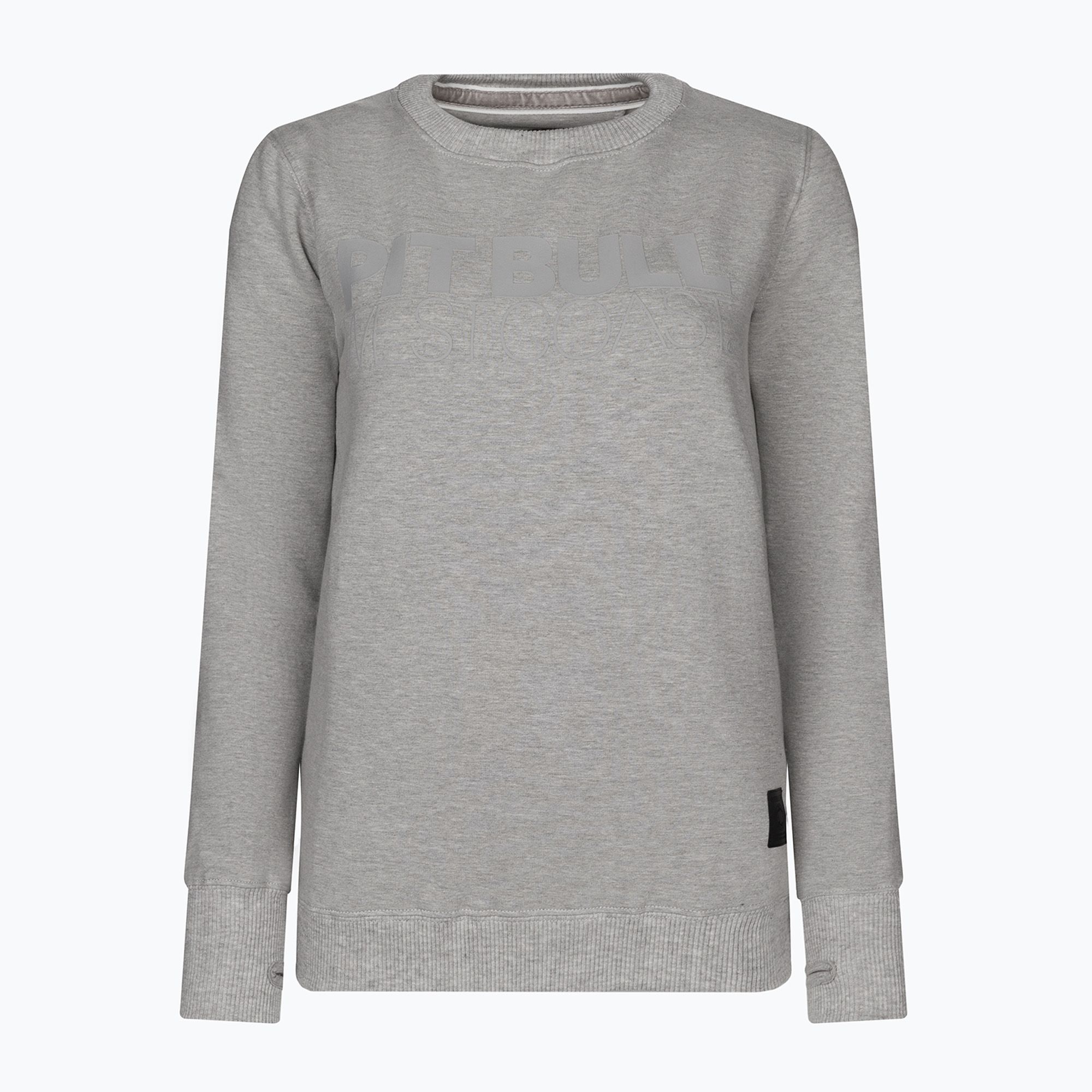 Bluza damska Pitbull Crewneck Seascape grey/melange 