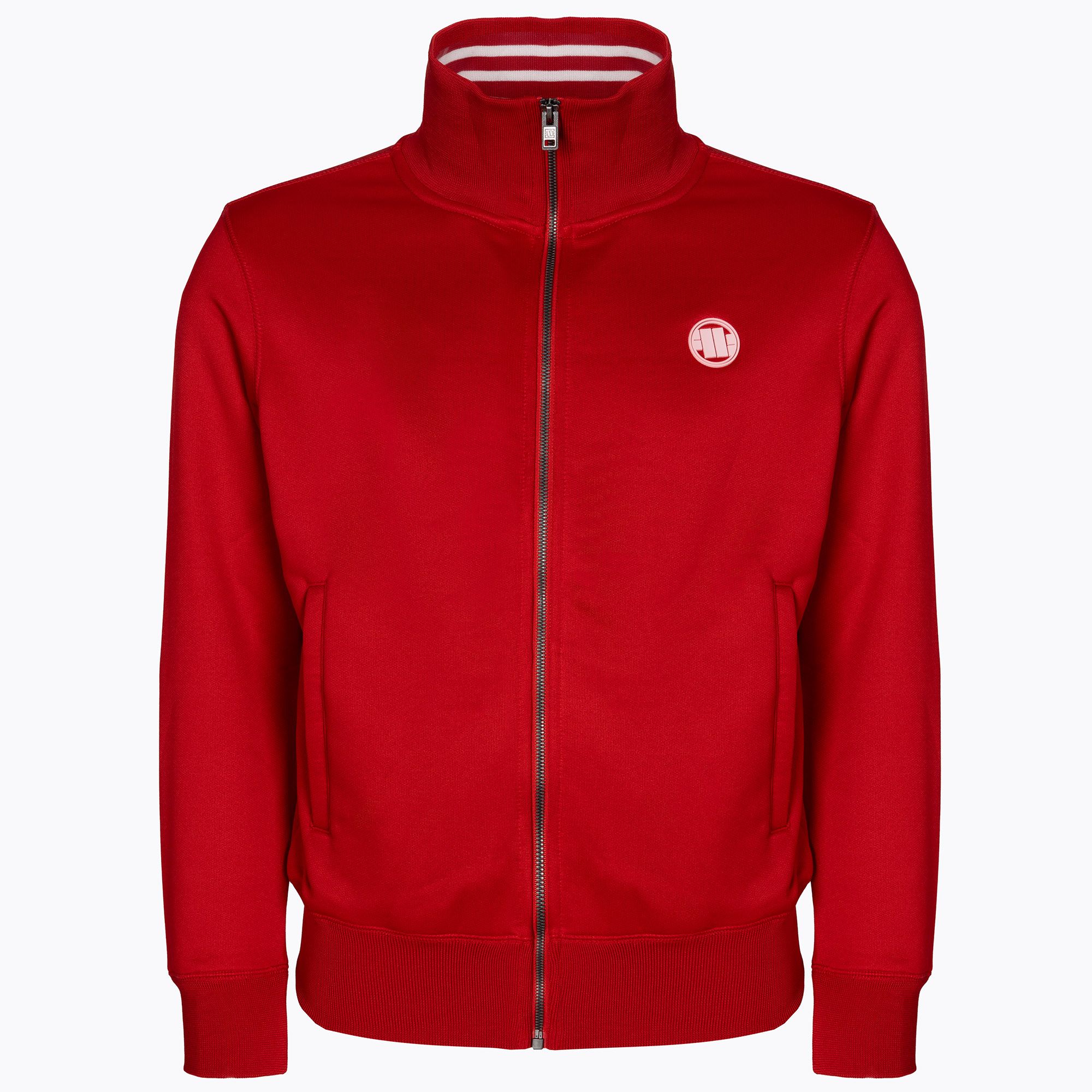 Bluza męska Pitbull Oldschool Track Small Logo red 