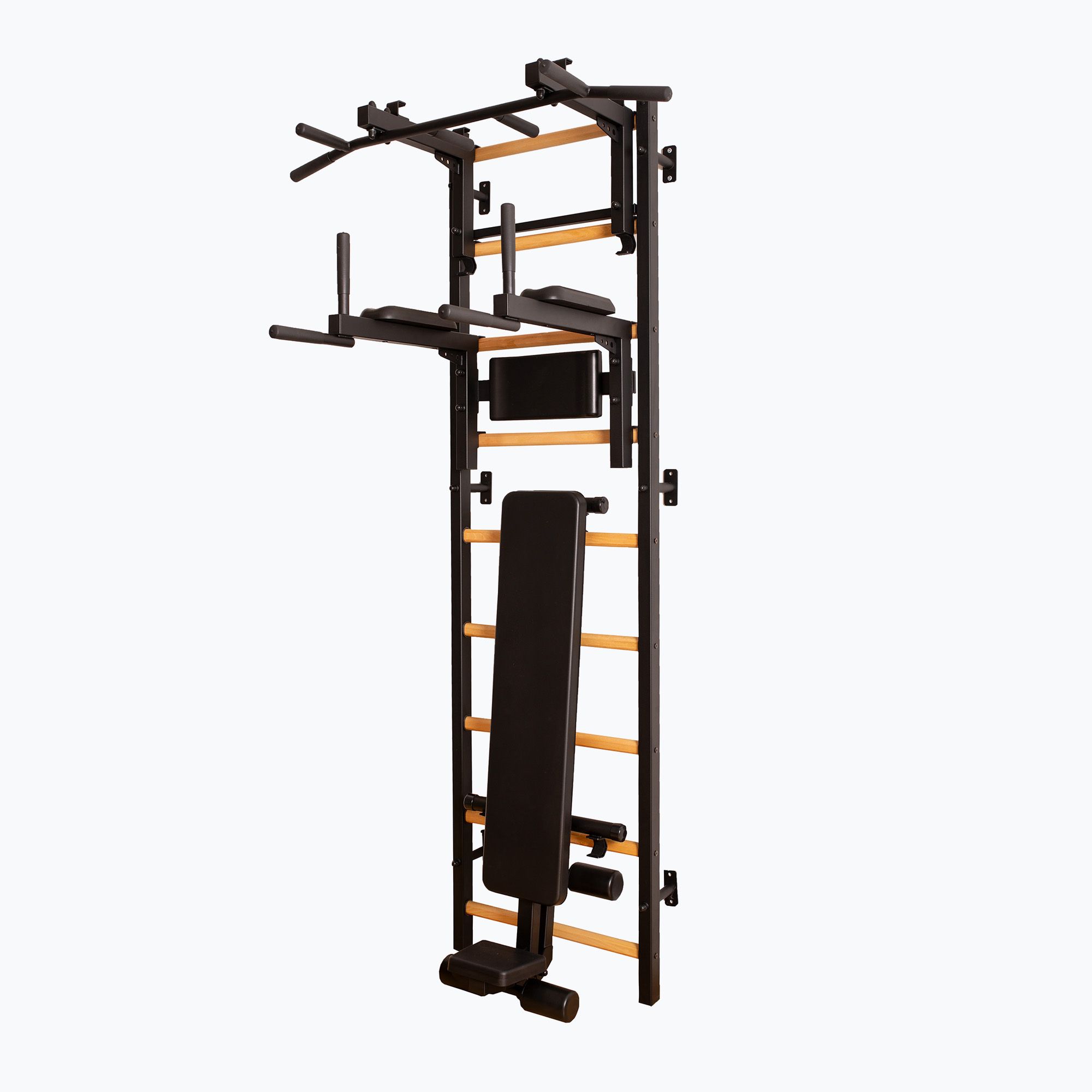 Drabinka gimnastyczna BenchK czarna BK-733B 