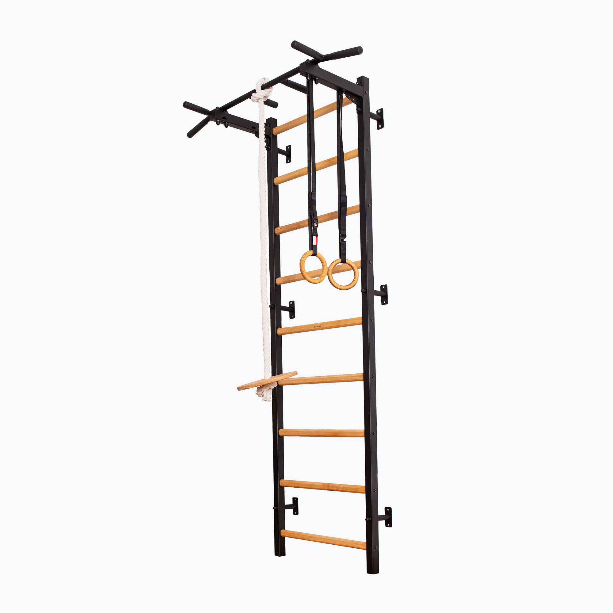 Drabinka gimnastyczna BenchK czarna BK-721B+A076 