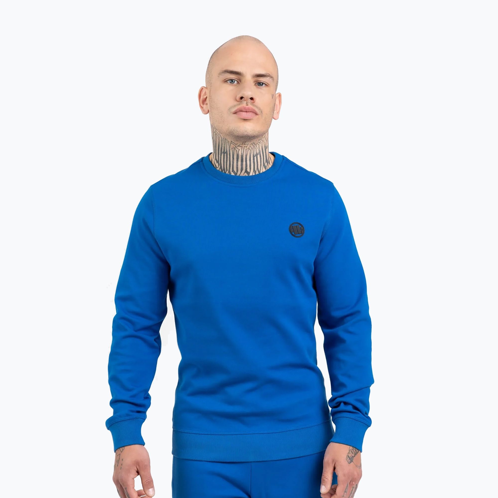 Bluza męska Pitbull Tanbark Crewneck Sweatshirt royal blue 