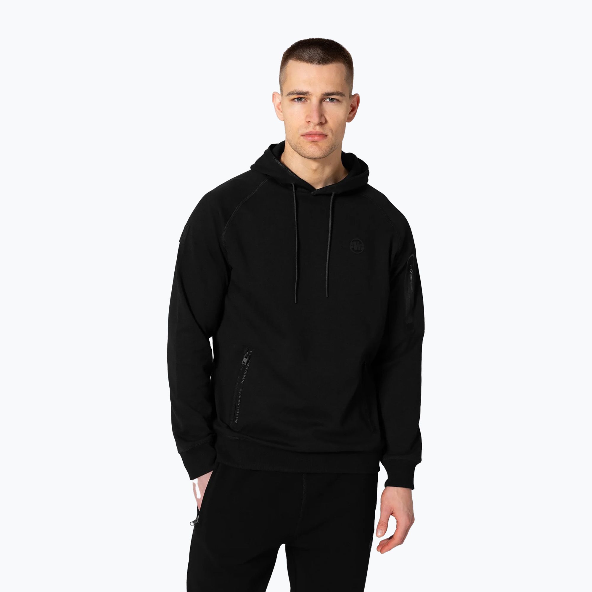 Bluza męska Pitbull Bermuda Hooded black 