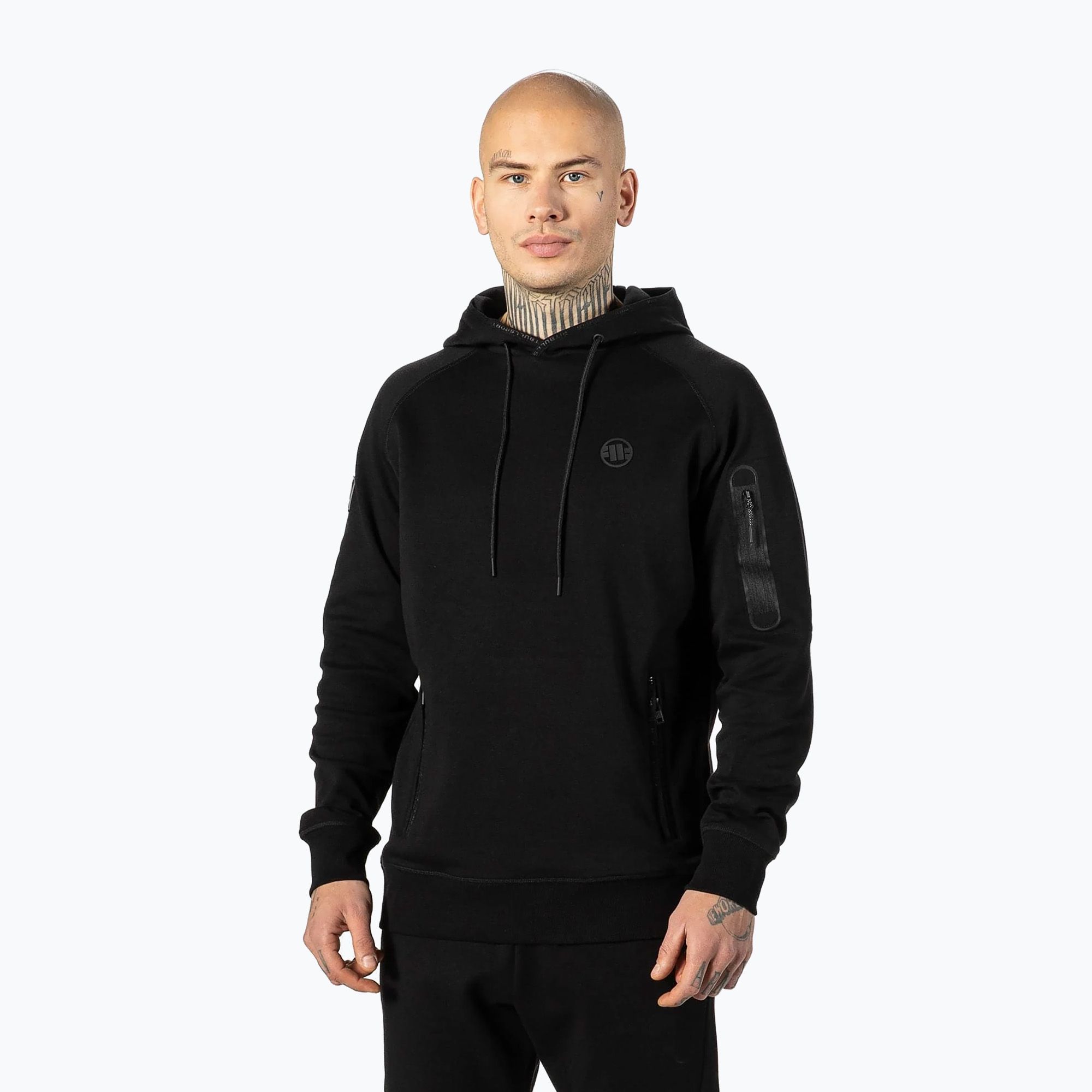 Bluza męska Pitbull Stafford Hooded black 