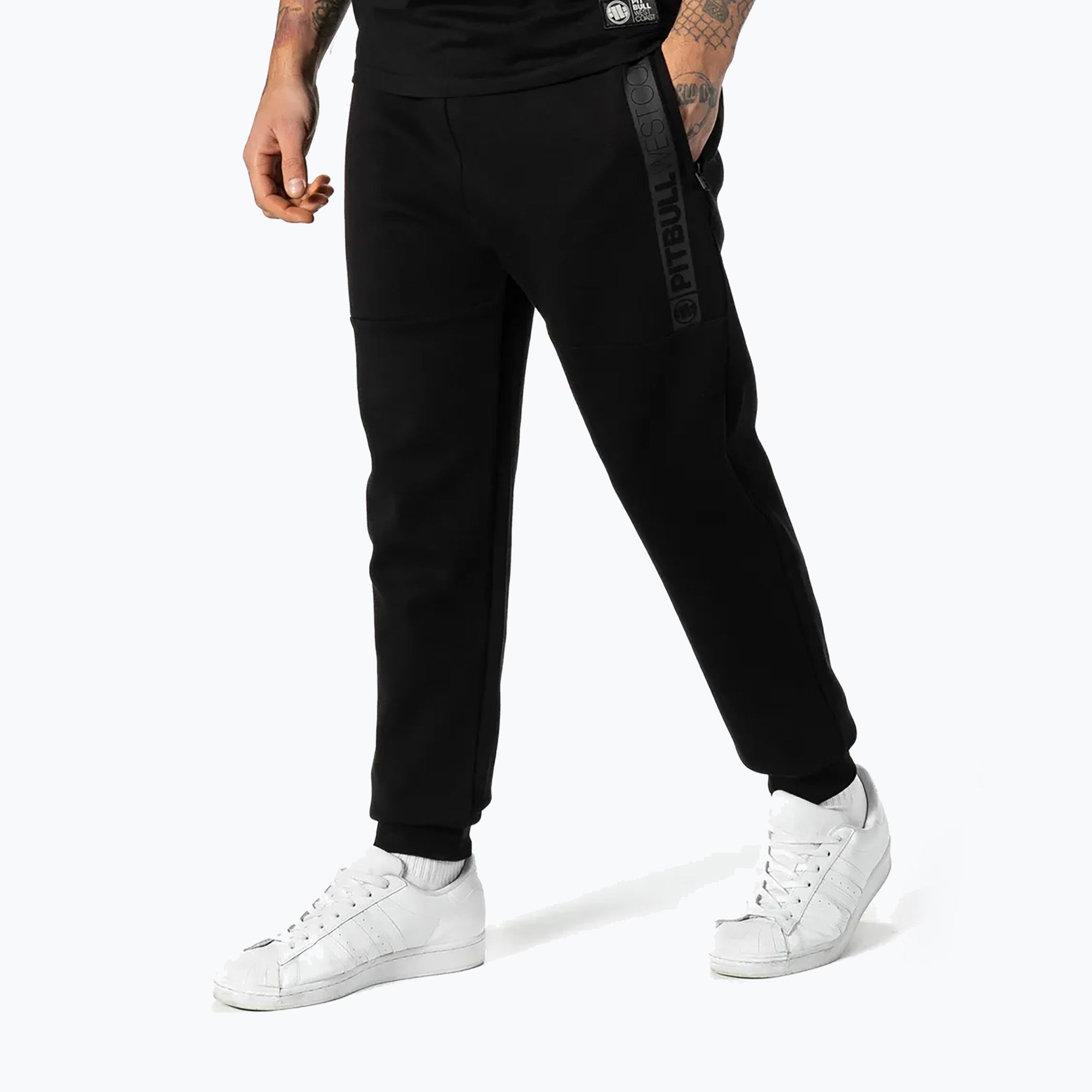 Spodnie męskie Pitbull Saturn black 