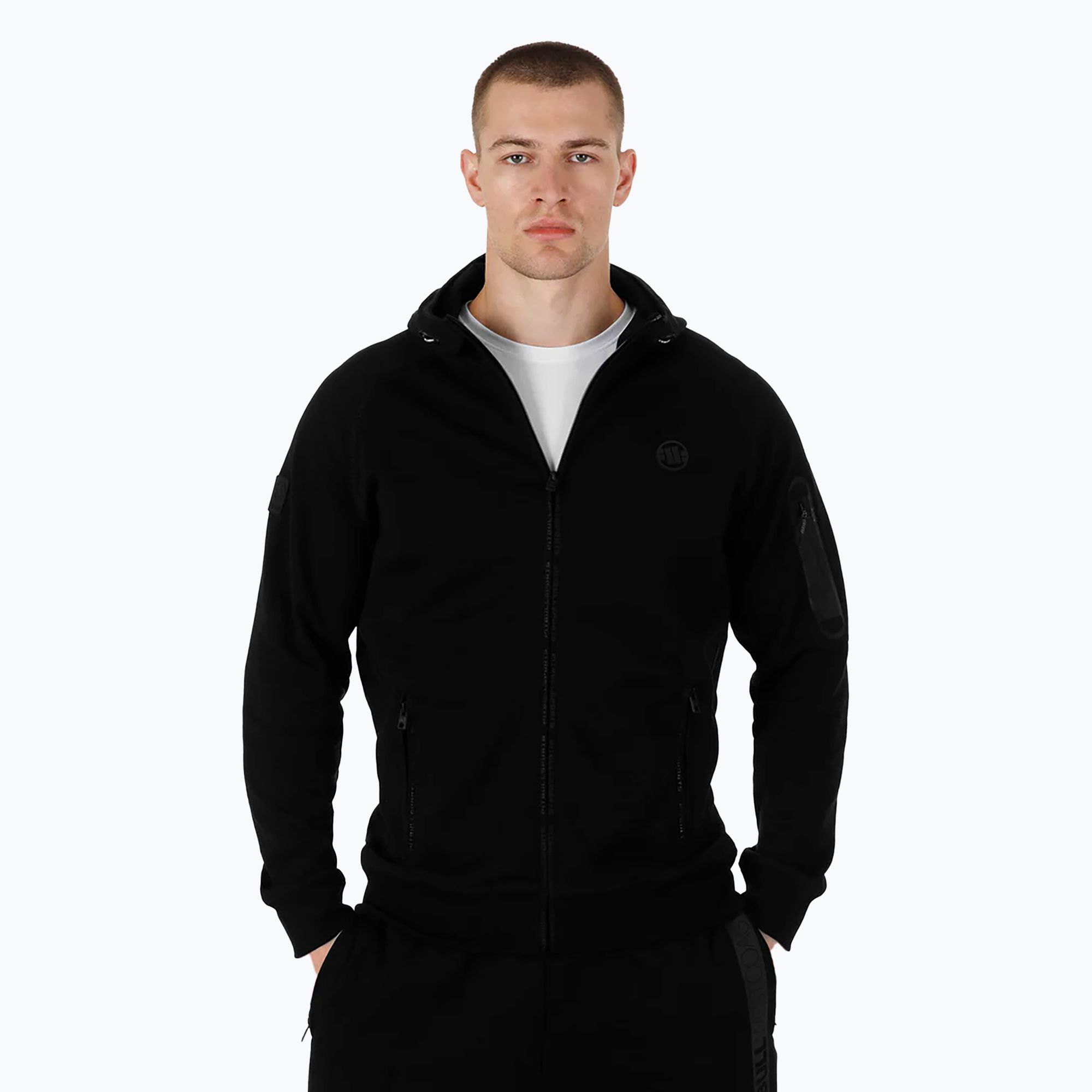Bluza męska Pitbull Beachfront Hooded Zip black 