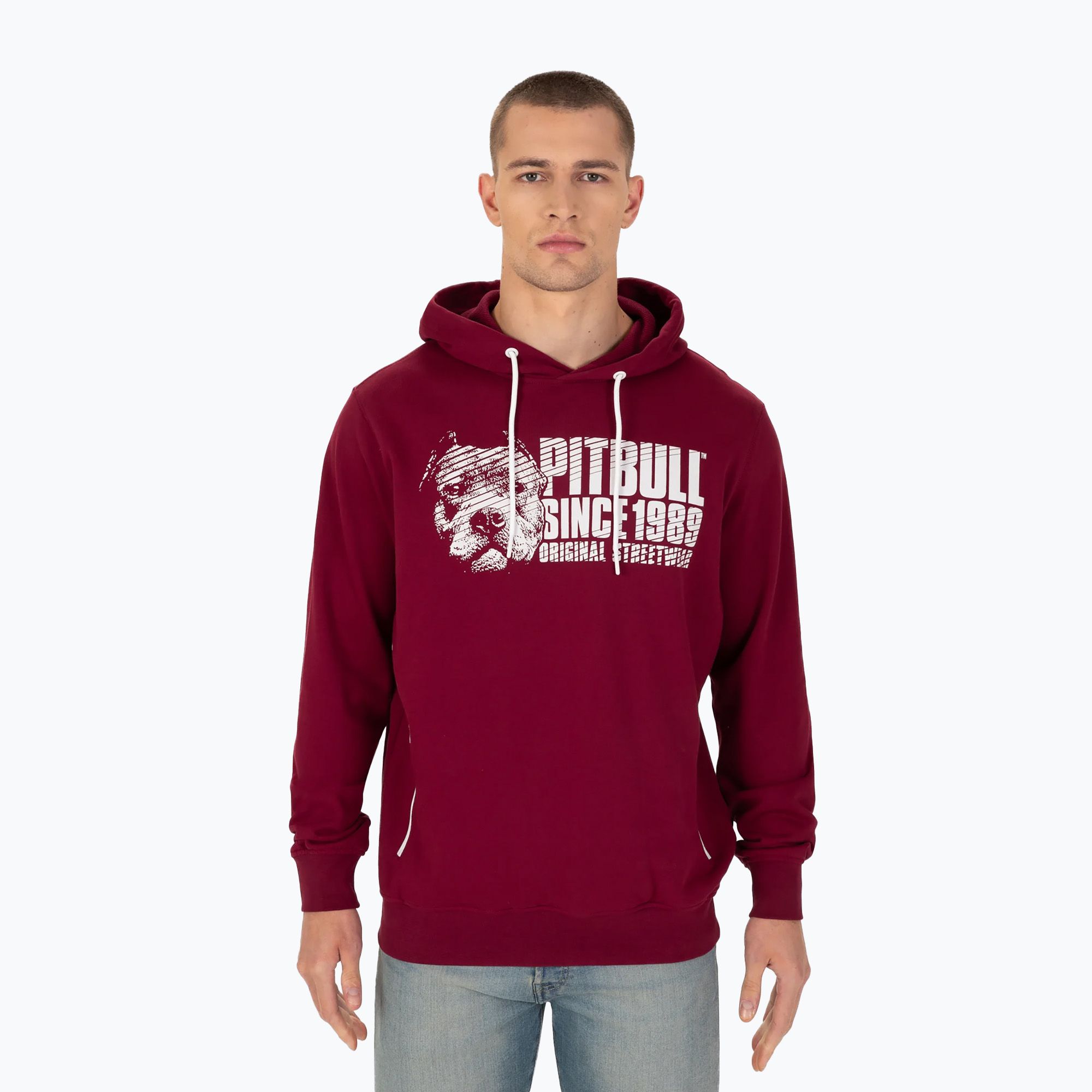 Bluza męska Pitbull Blood Dog Hooded black 