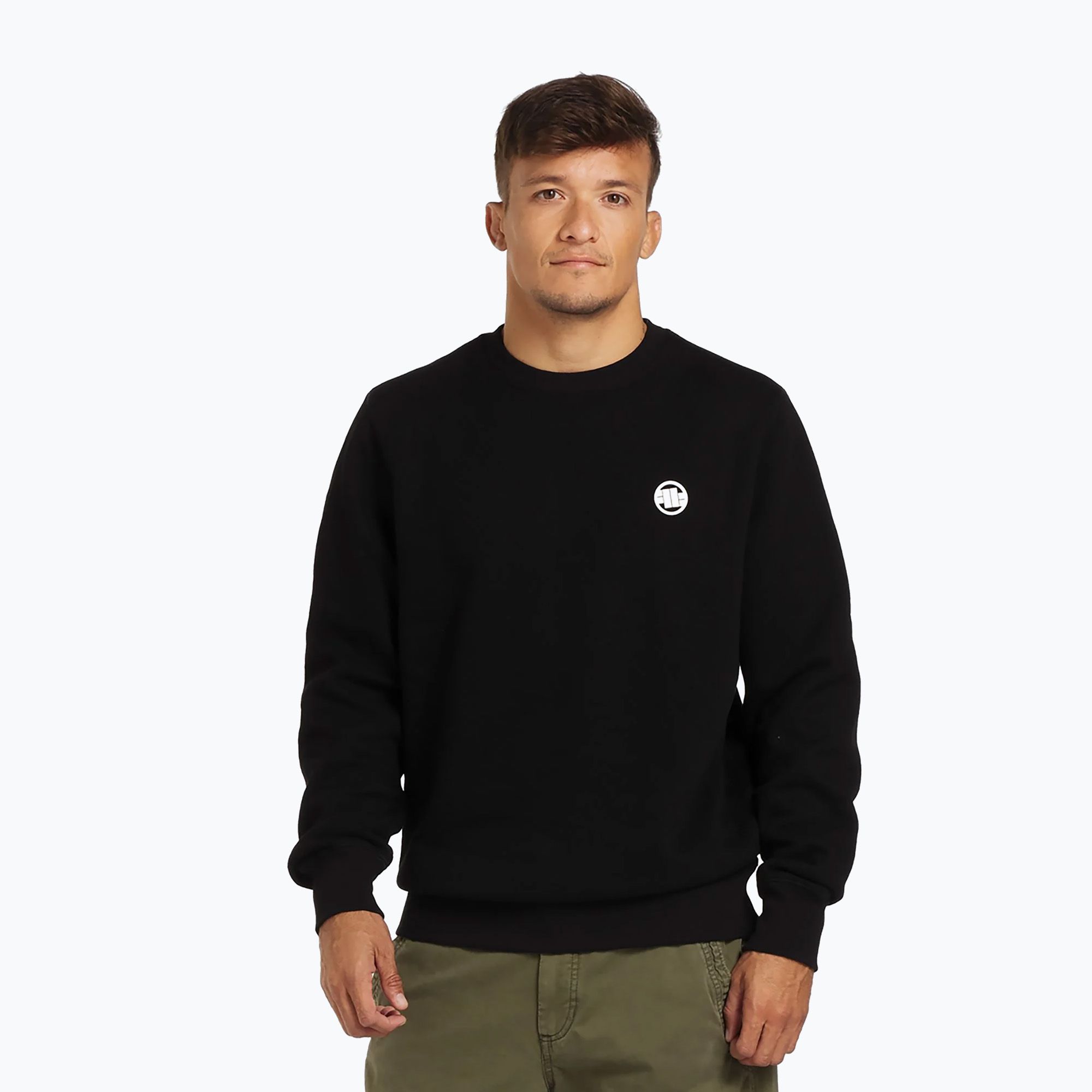 Bluza męska Pitbull Small Logo Crewneck black 