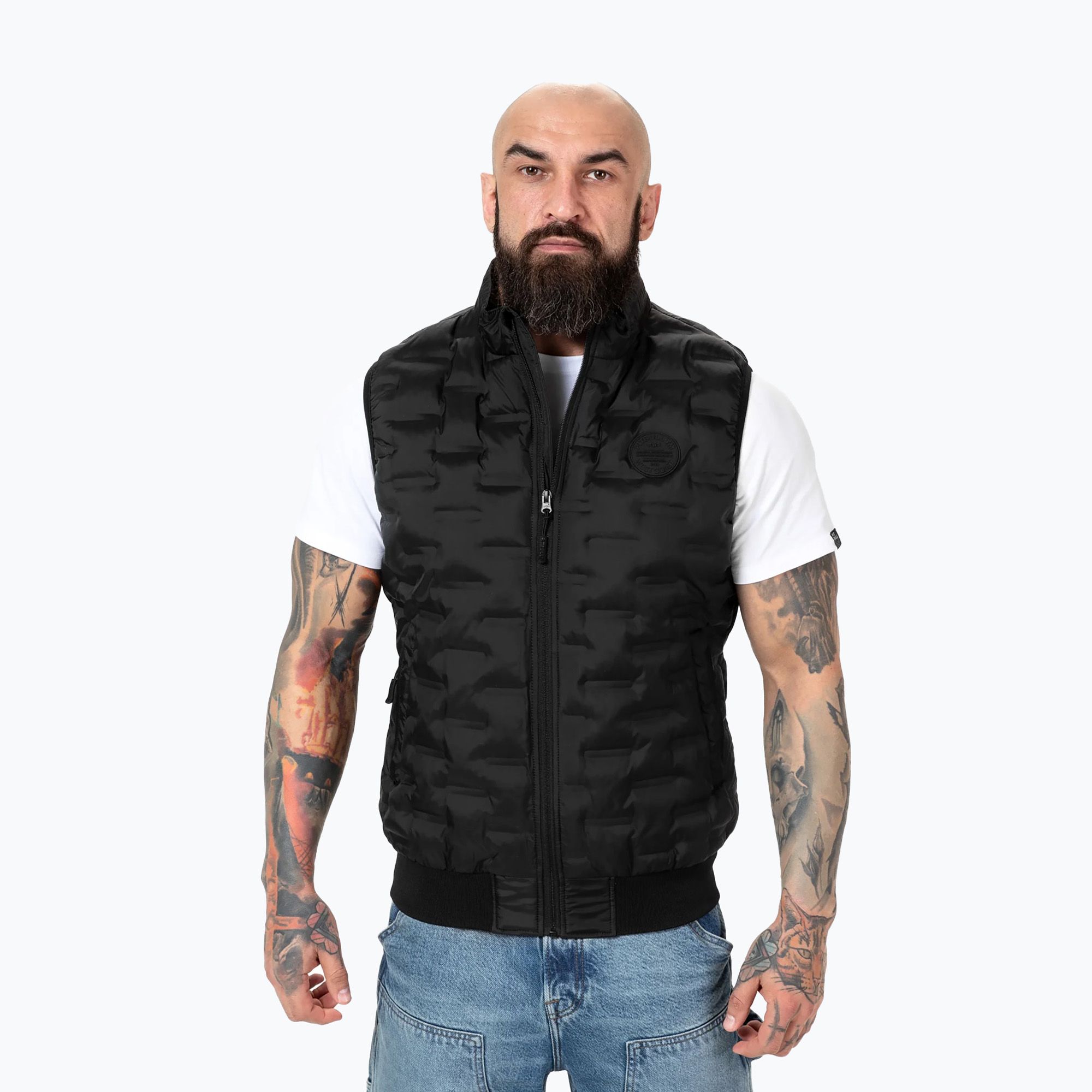Bezrękawnik męski Pitbull Eclipse Padded black 