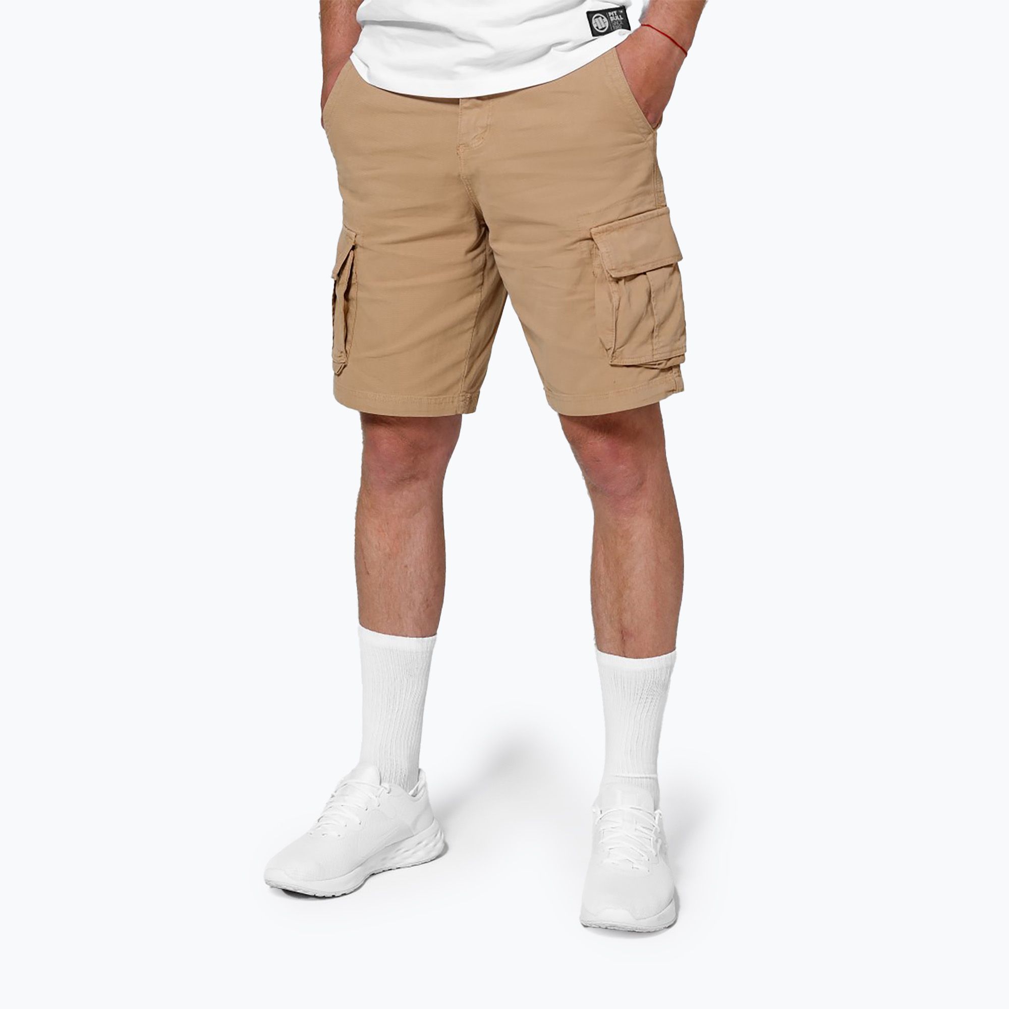 Spodenki męskie Pitbull Cargo Jackal sand 