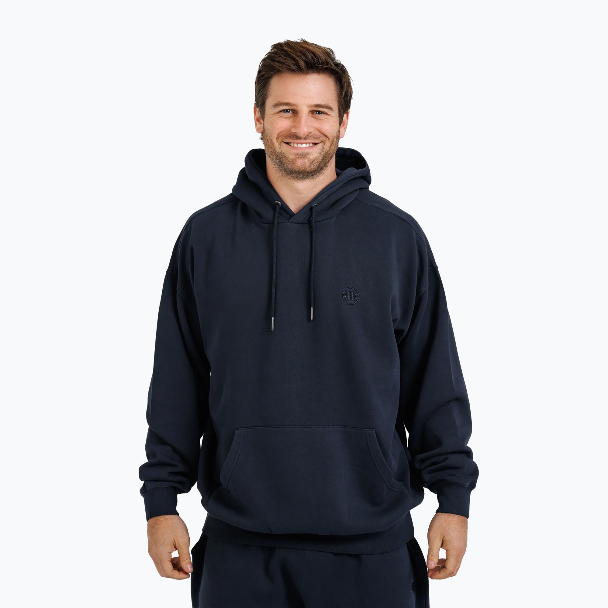 Bluza męska Pitbull Lancaster Hooded dark navy 