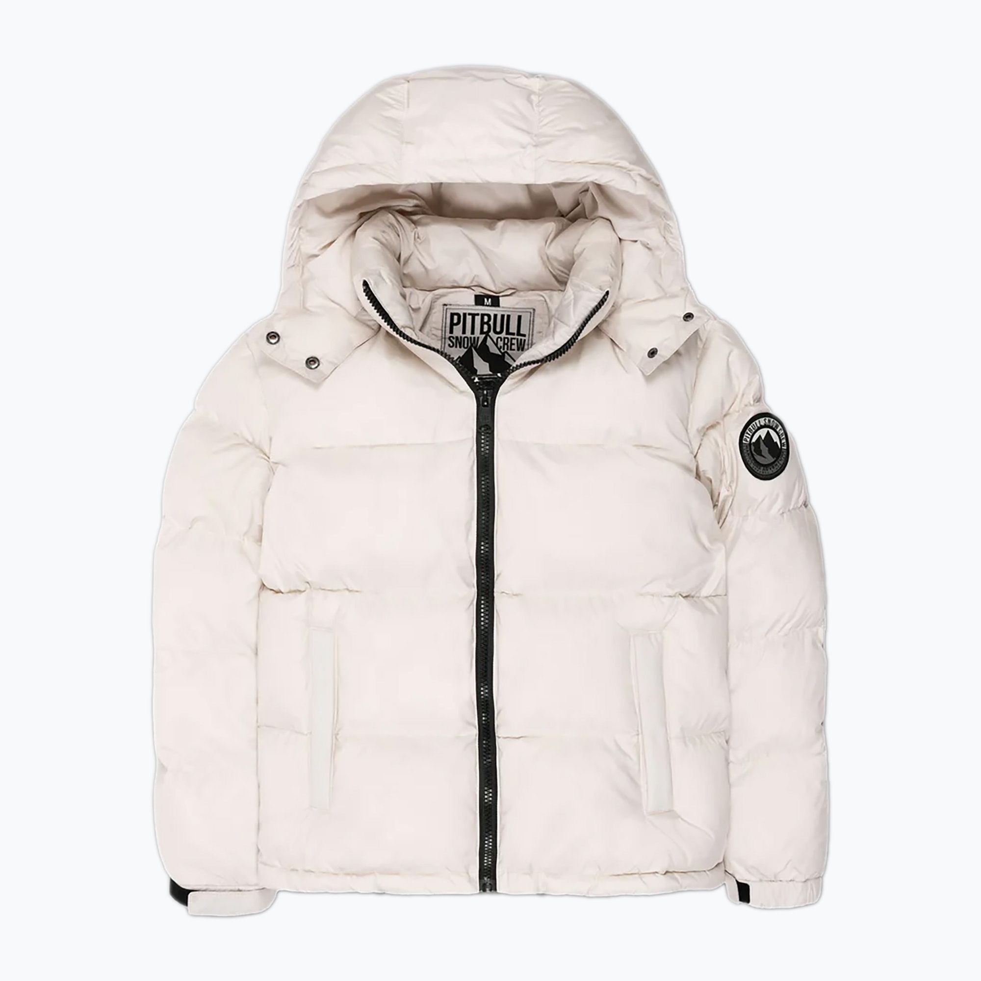 Kurtka zimowa damska Pitbull Cleo Quilted Hooded sand 
