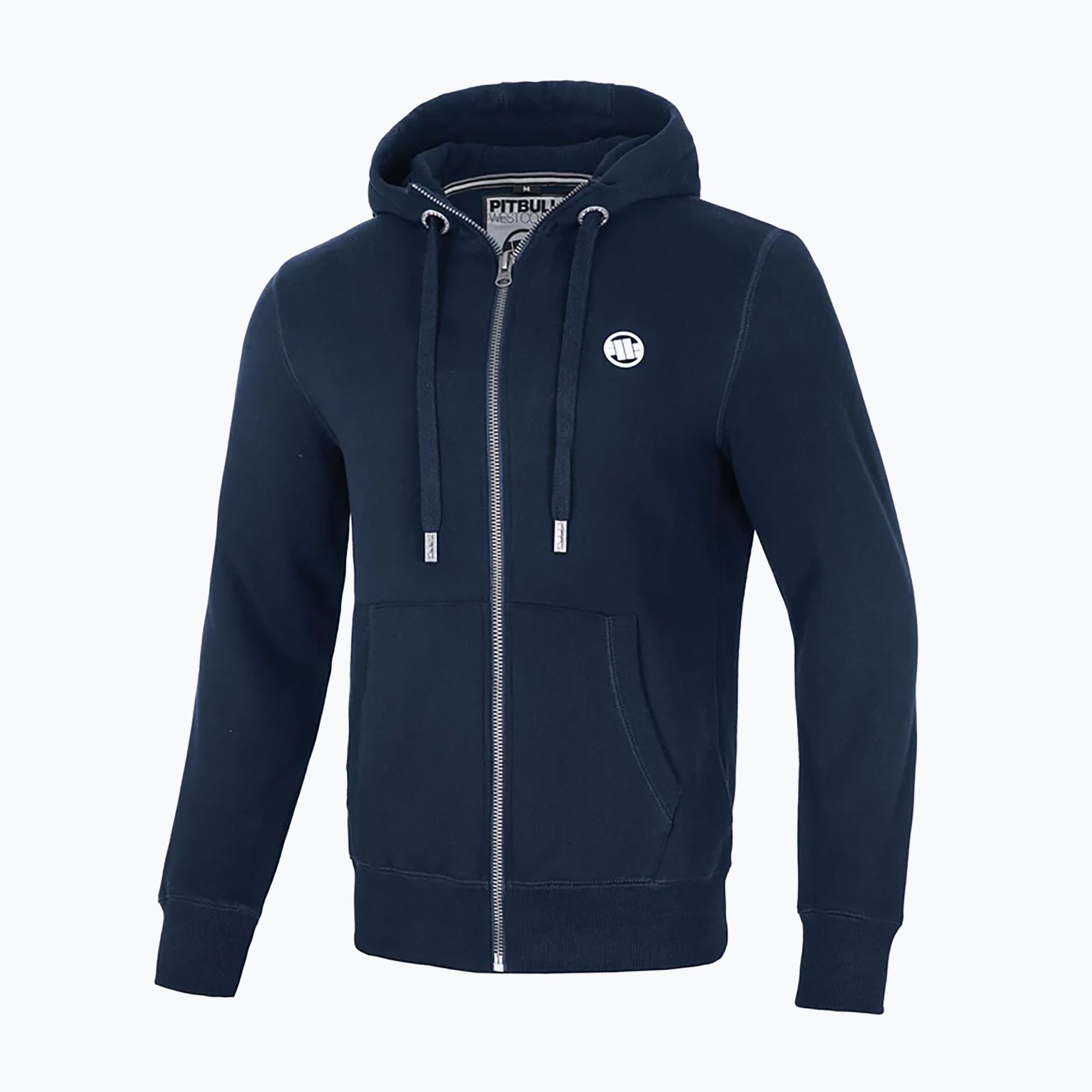 Bluza męska Pitbull Small Logo Hooded Zip navy 