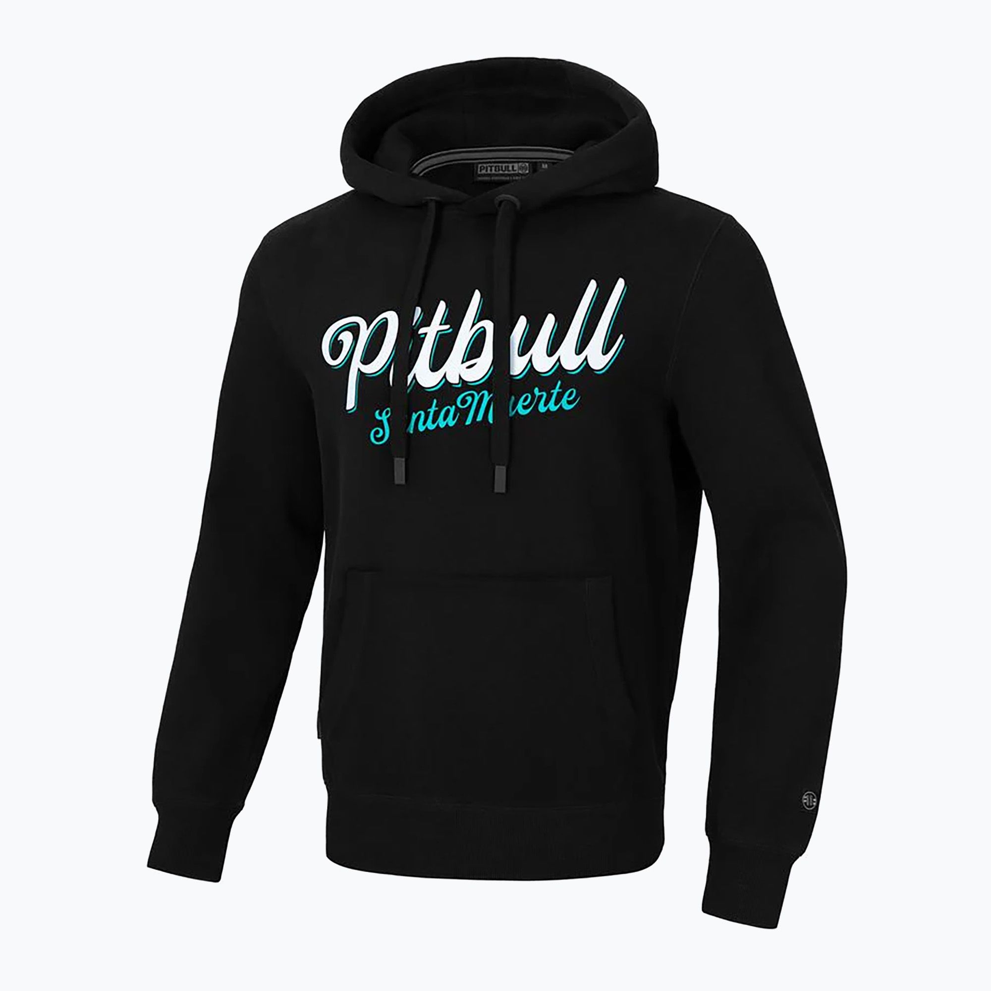 Bluza męska Pitbull Hooded Santa Muerte black 