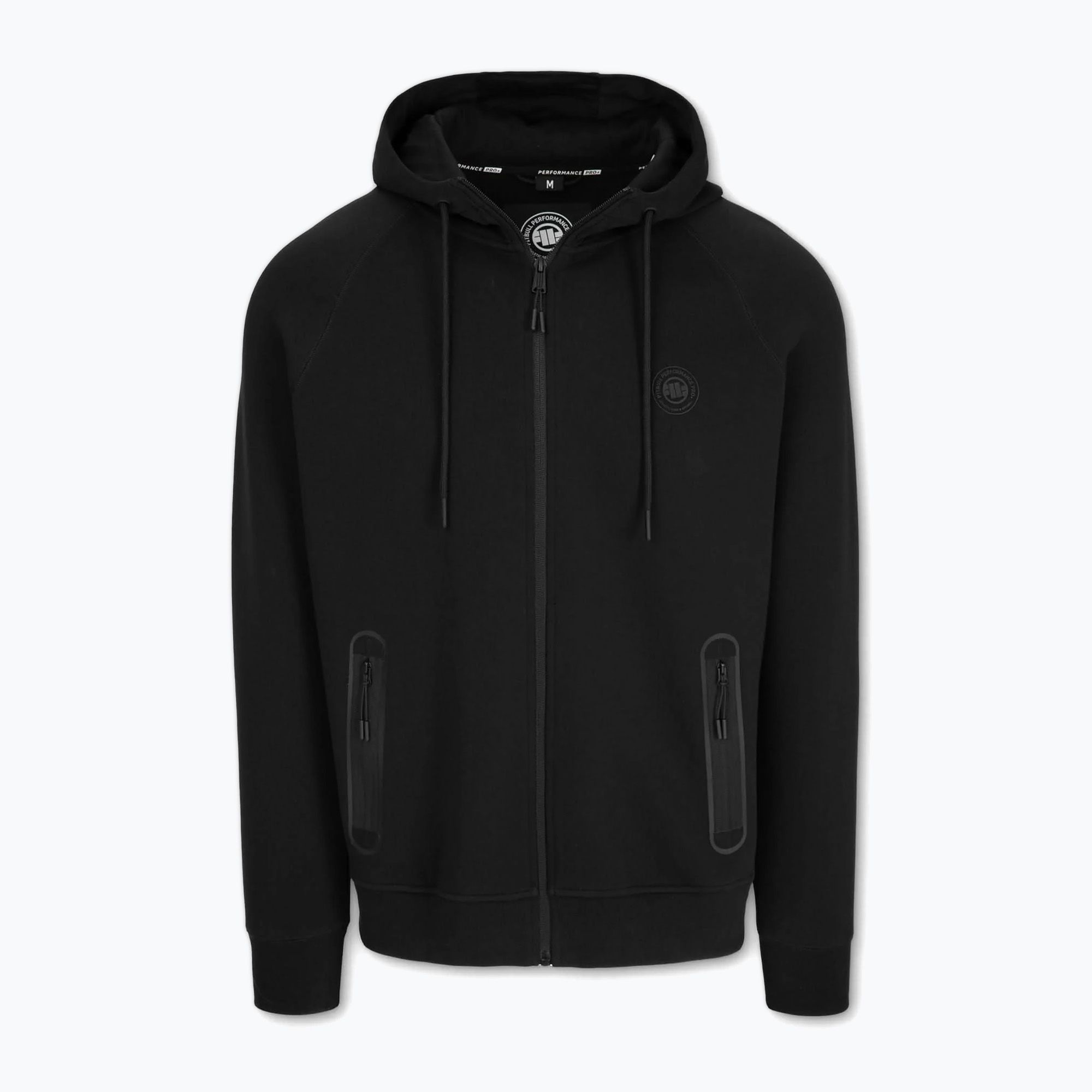 Bluza męska Pitbull Dogwood Hooded Zip Sweatshirt black 