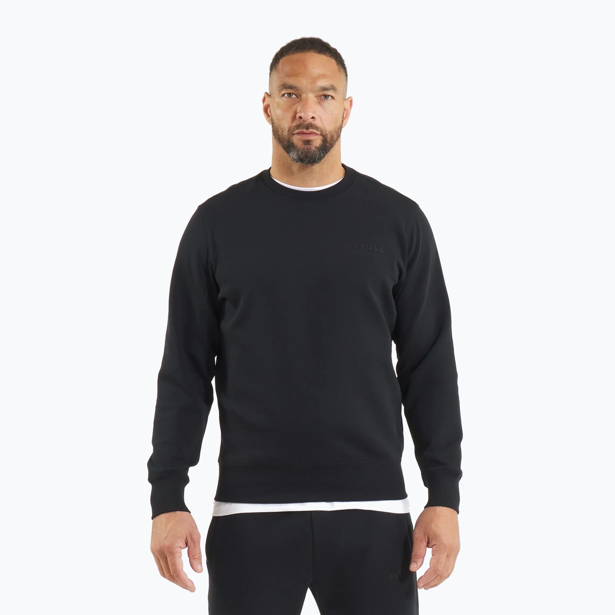 Bluza męska Pitbull Sampson Crewneck Sweatshirt black 