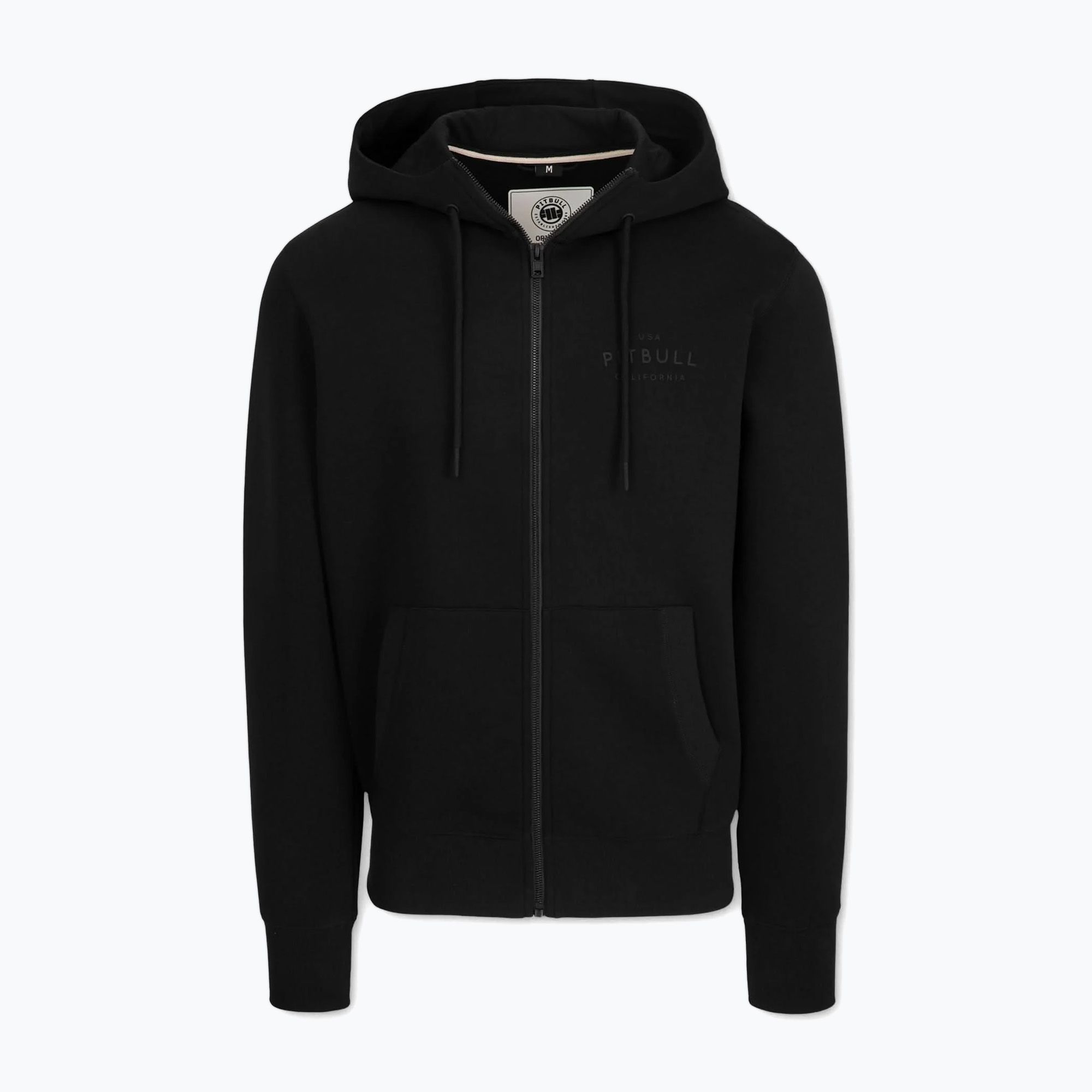 Bluza męska Pitbull Sampson Hooded Zip Sweatshirt black 