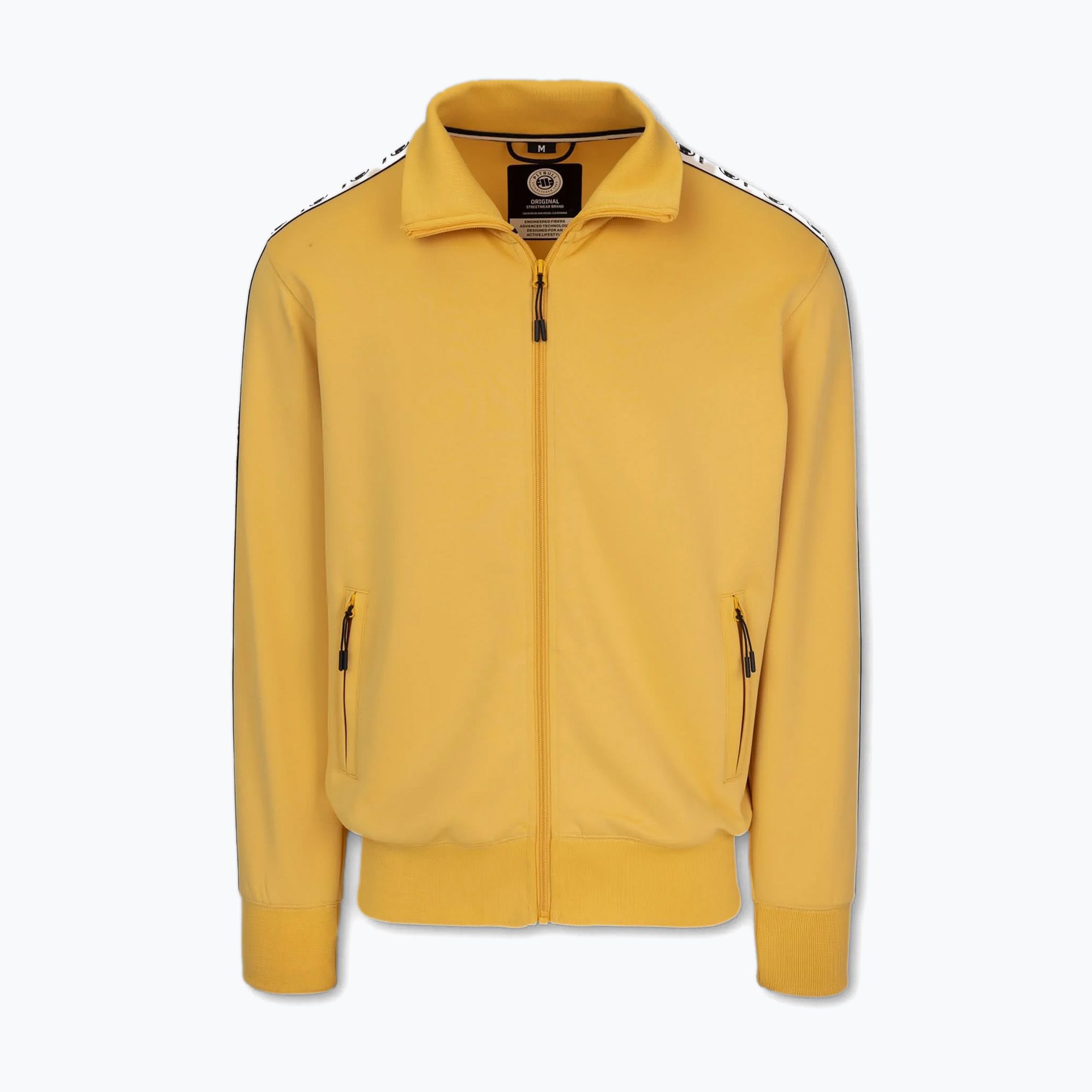 Bluza męska Pitbull Track Jacket Powers pale yellow 