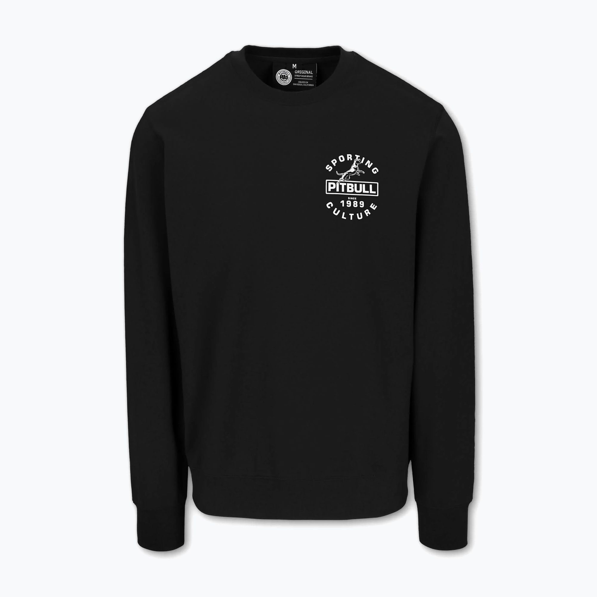 Bluza męska Pitbull Physical Culture Crewneck Sweatshirt black 