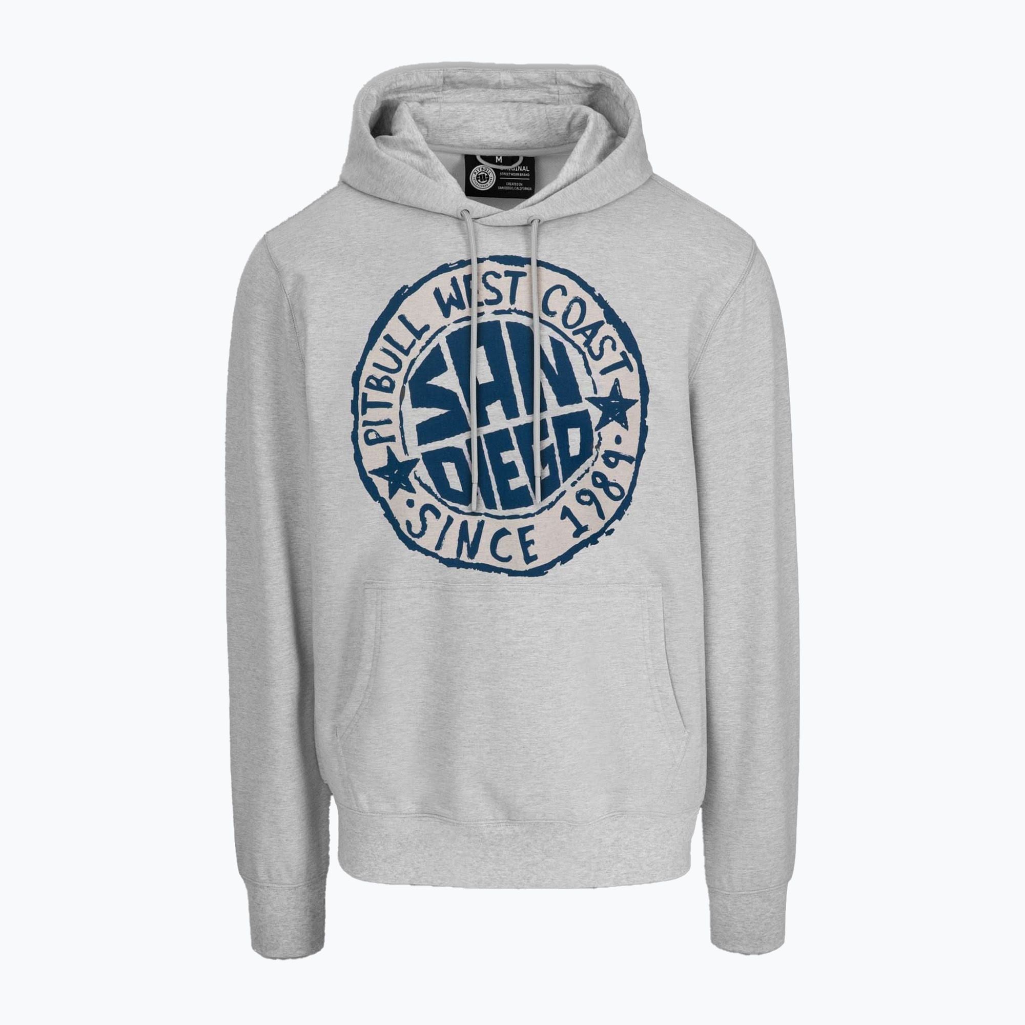 Bluza Pitbull San Diego Sun Hooded Sweatshirt grey/melange 