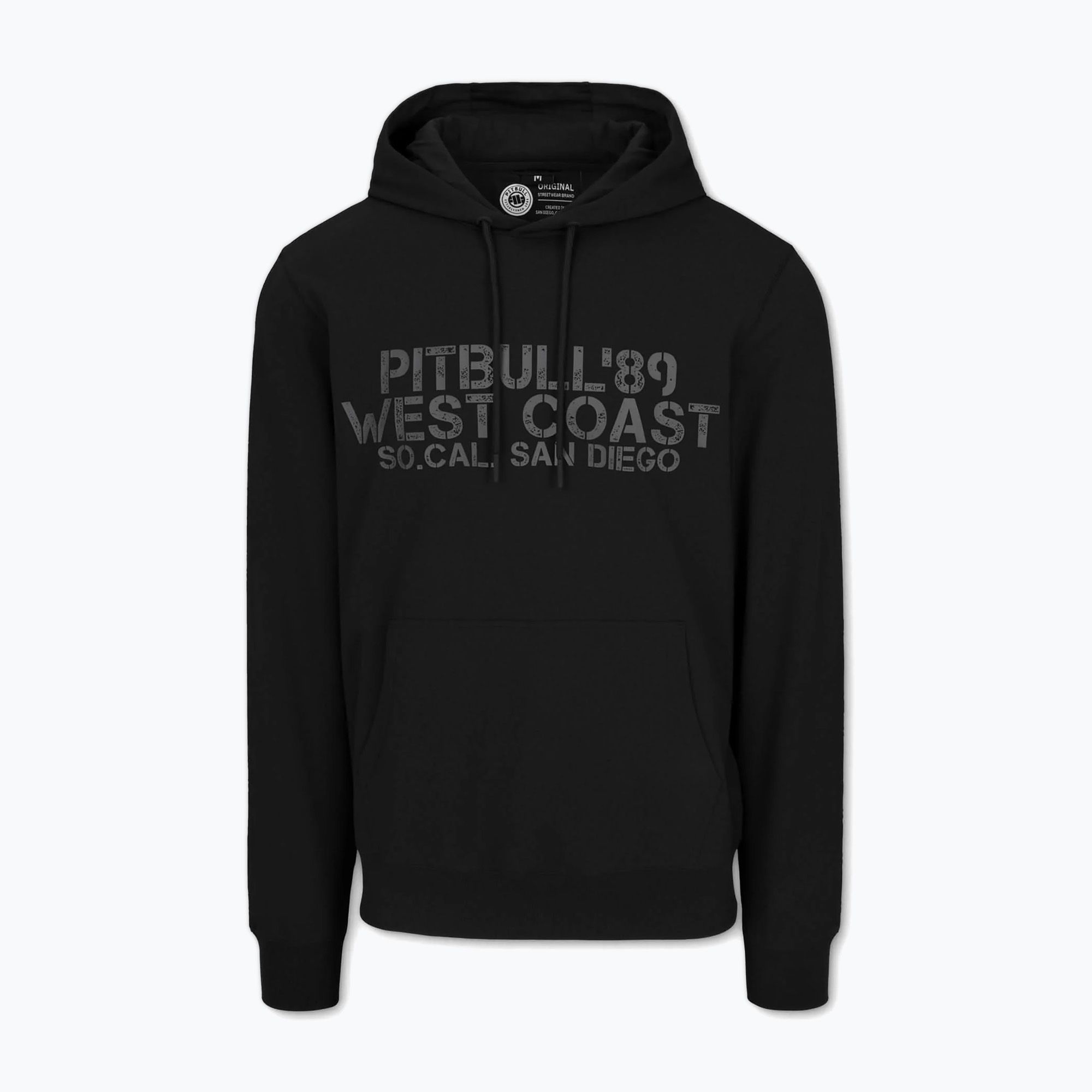 Bluza męska Pitbull Driving Hooded Sweatshirt black 