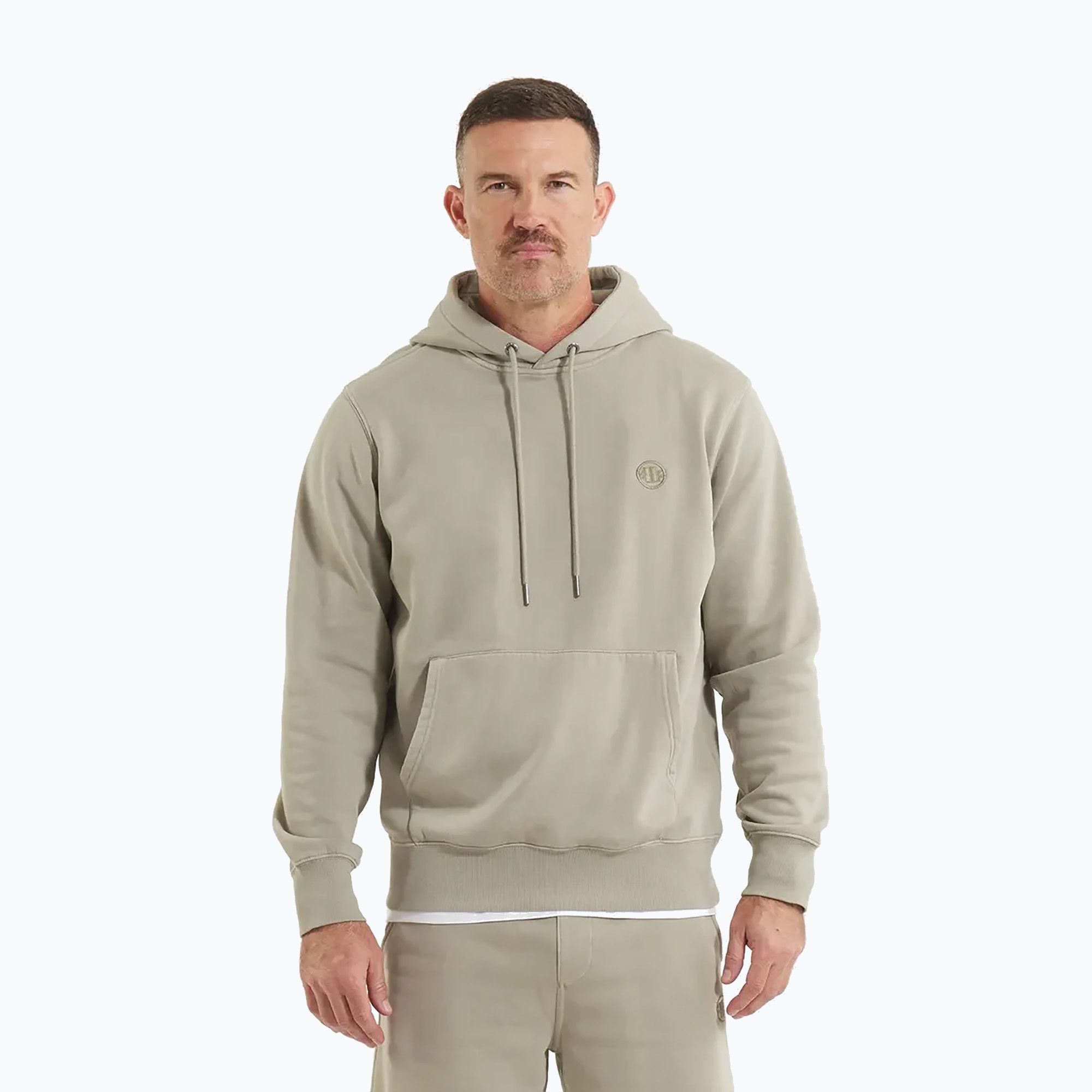 Bluza męska Pitbull Lancaster 2 Hooded Sweatshirt grey harbour 