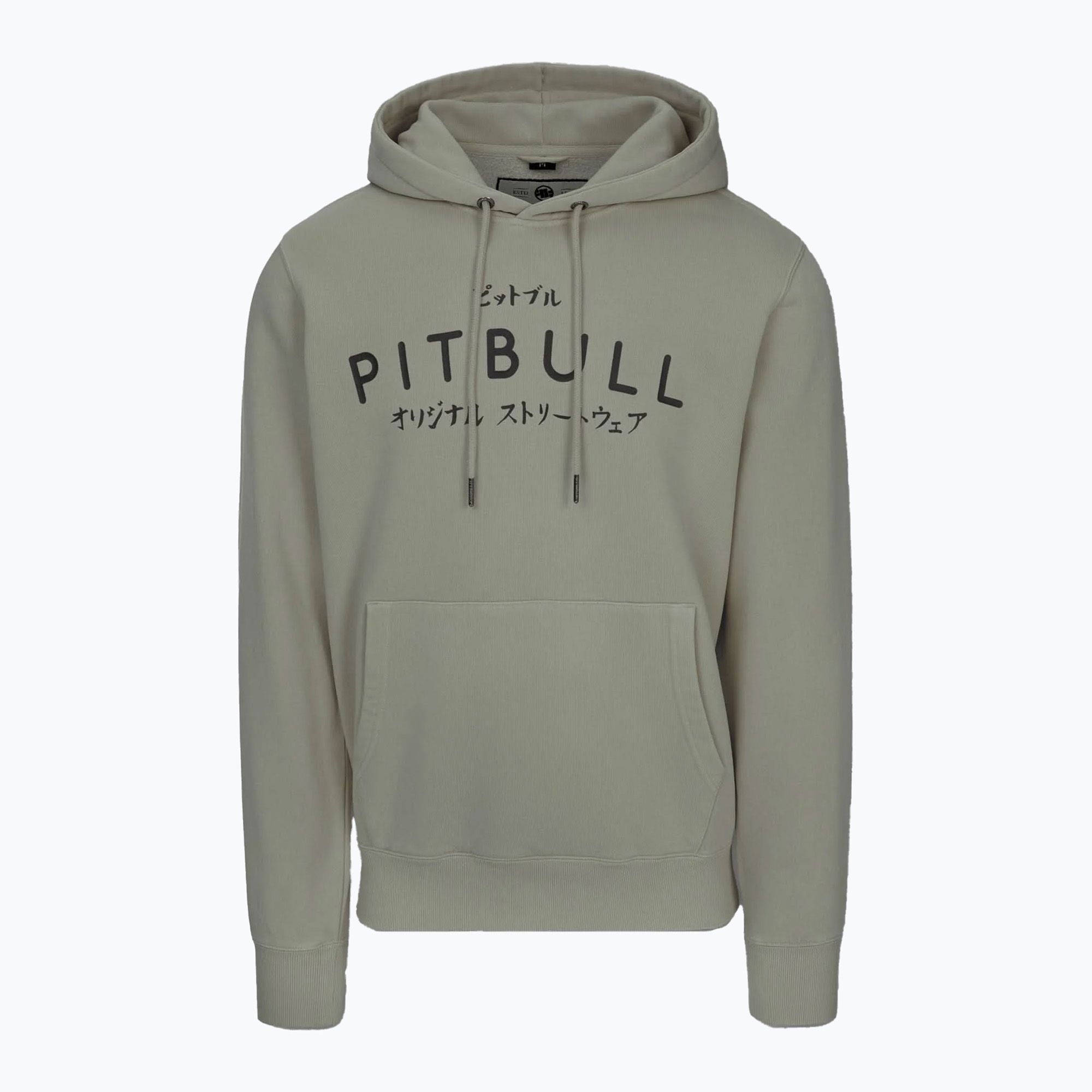 Bluza męska Pitbull Mt Fuji Hooded Sweatshirt grey harbour 