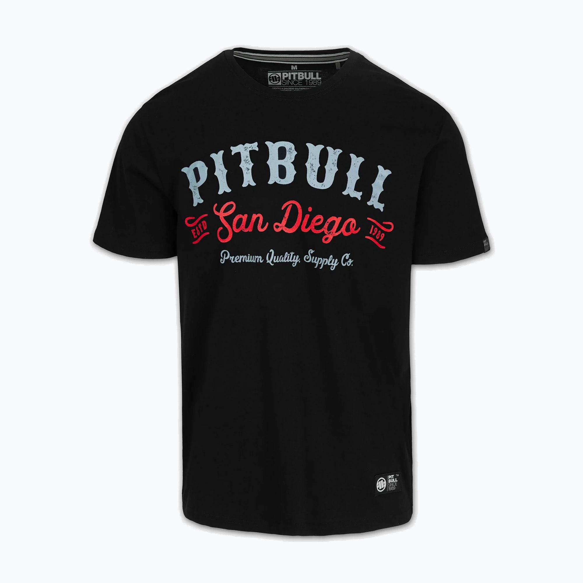 Koszulka męska Pitbull Strenght & Respect black 